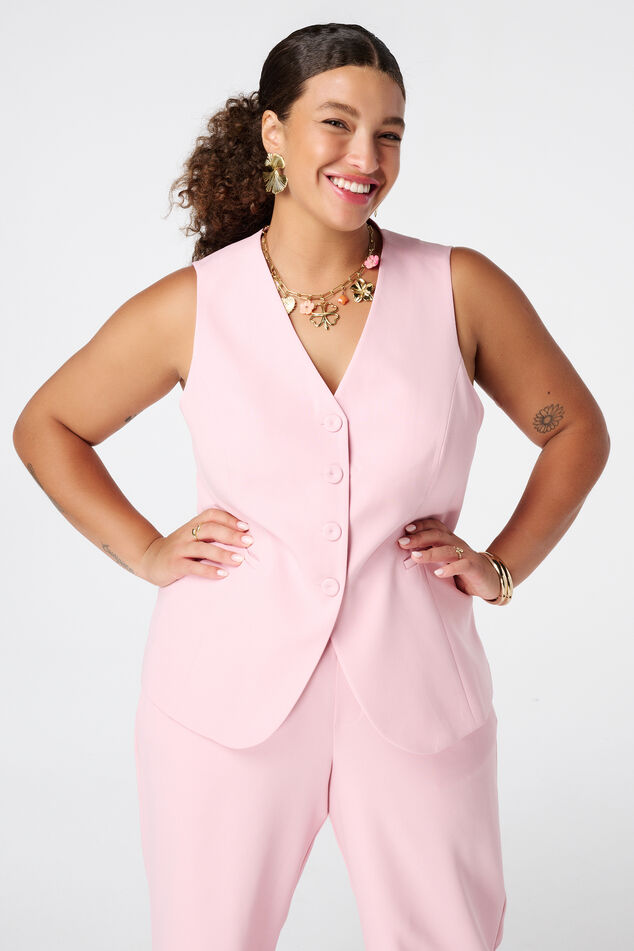 Cárdigan con cierre de botones image number 0