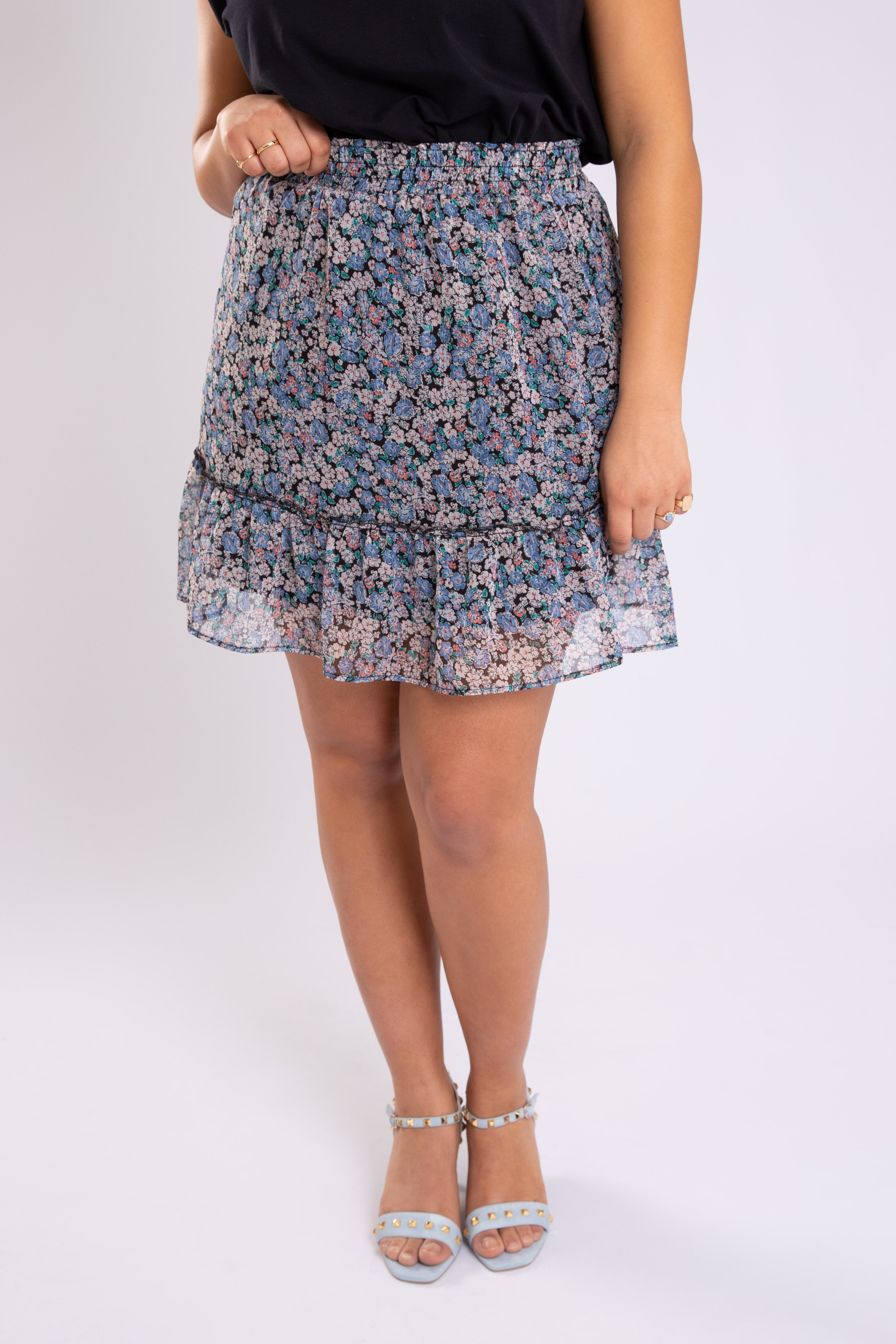 Falda con estampado image number 5