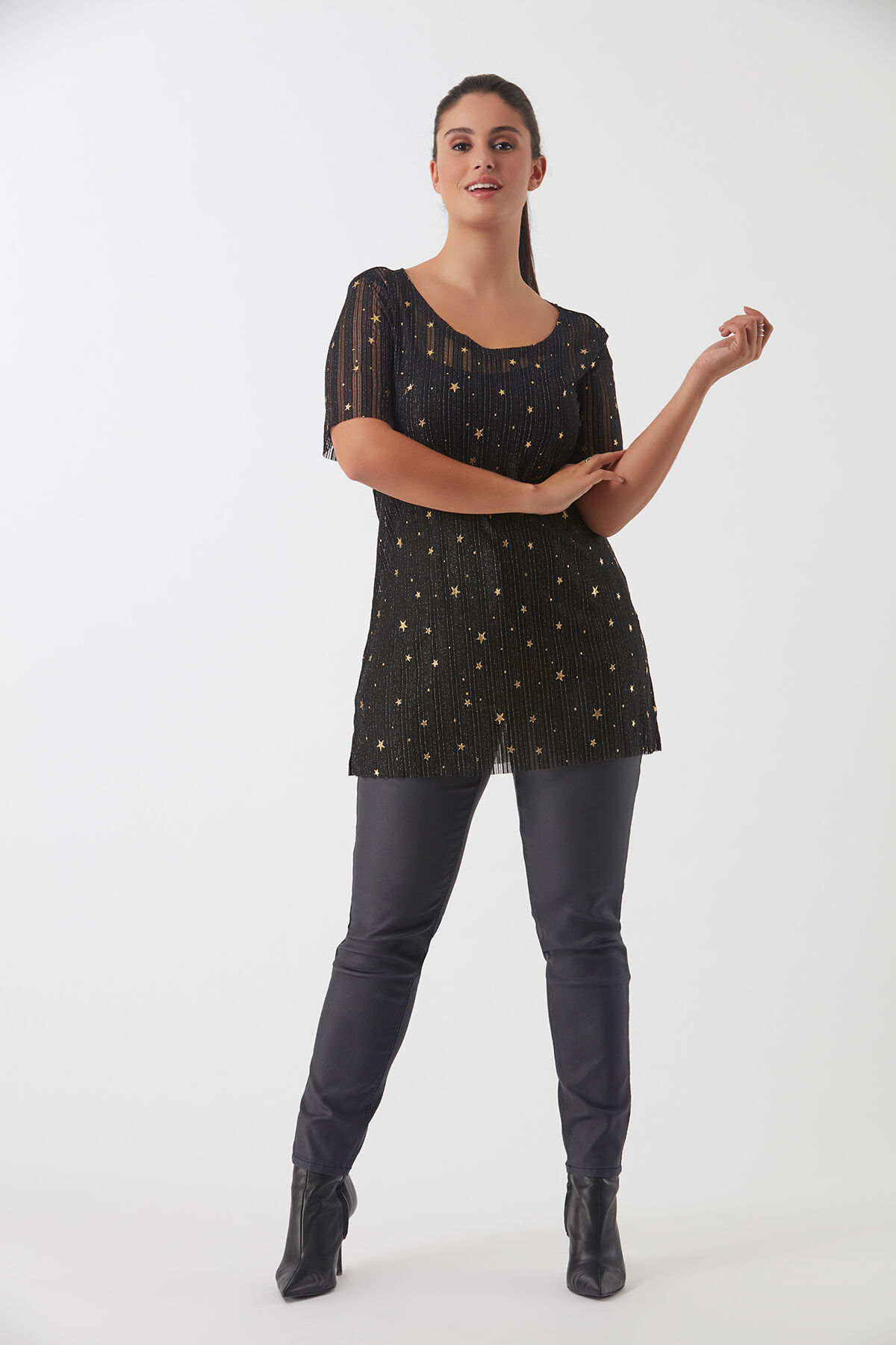 Pantalones con brillo image number 5