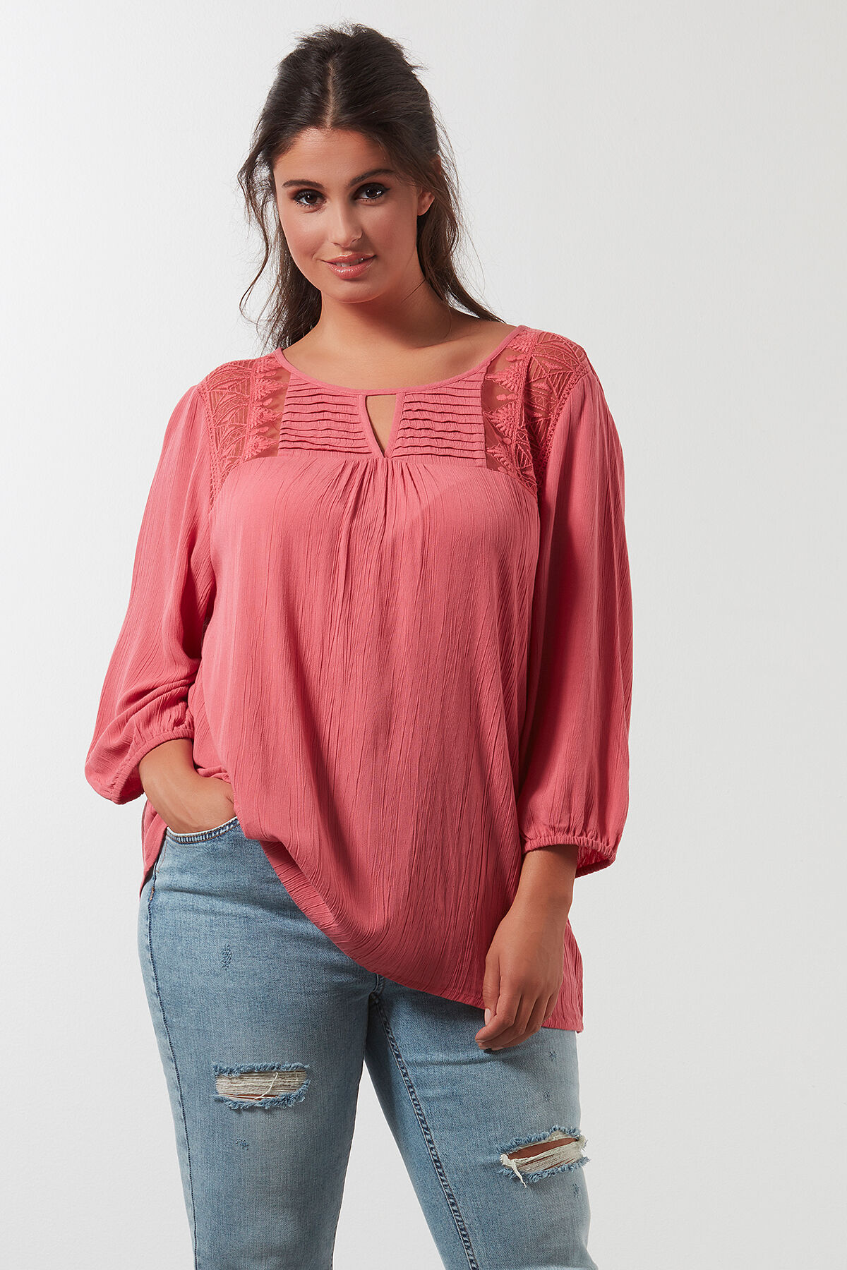 Blusa arrugada on sale