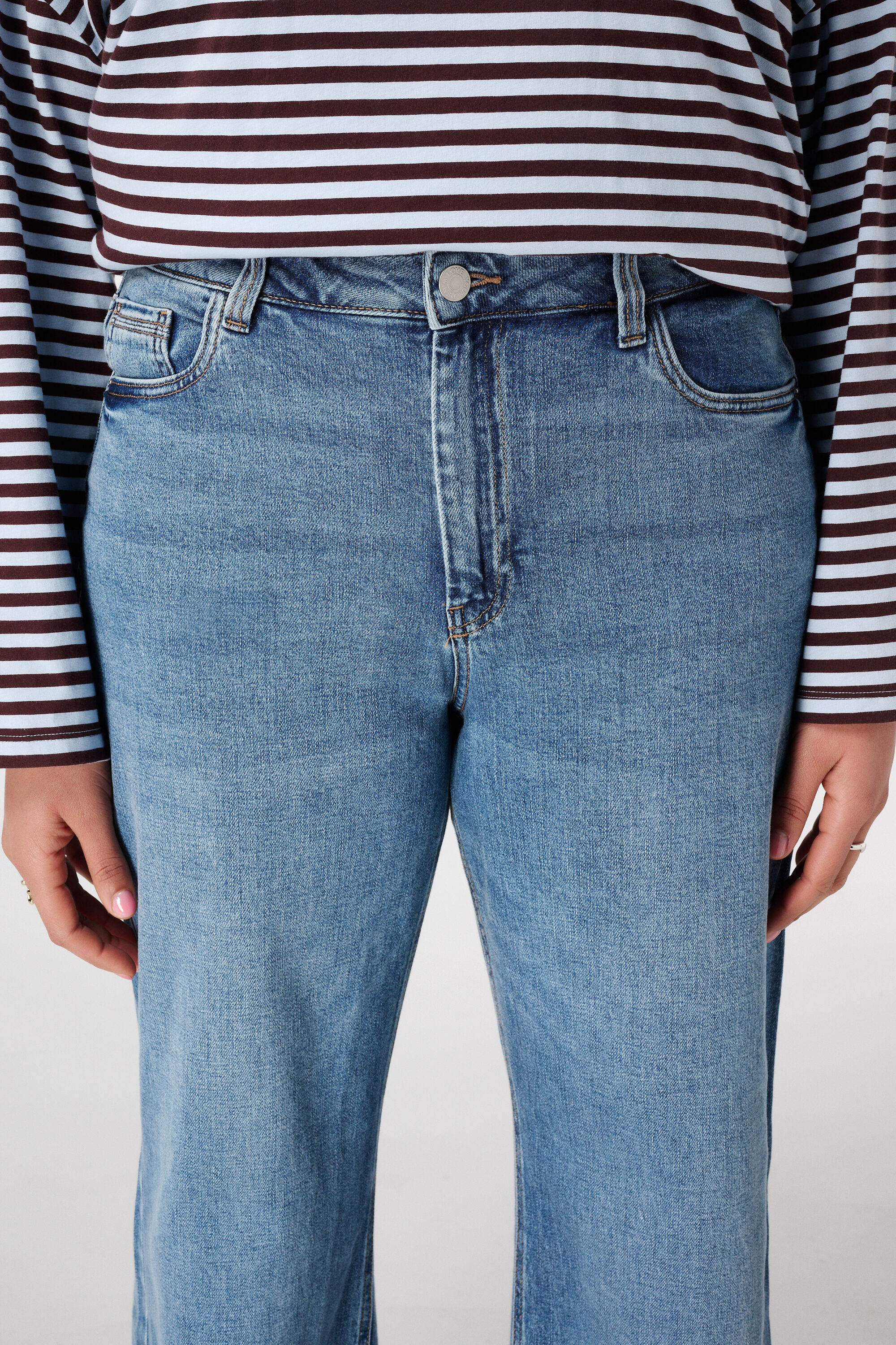 Vaqueros wide leg IVY largo 34 image number 4