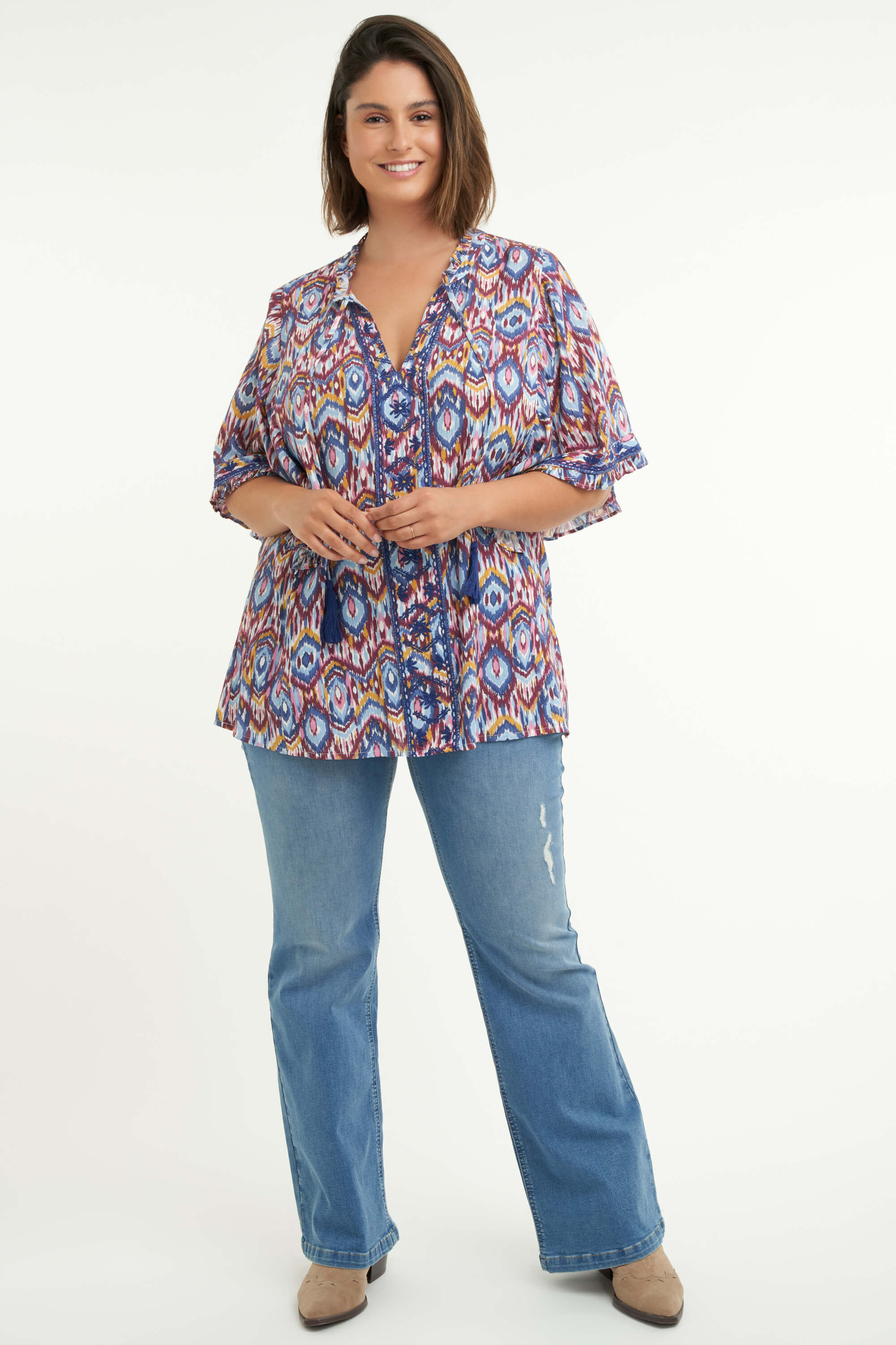 Blusa con estampado image number 5