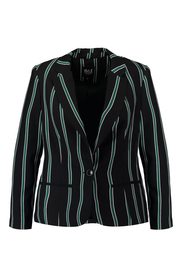 Blazer de rayas image number 1