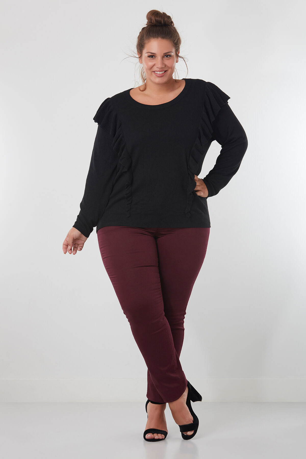 Jersey con volantes image number 3