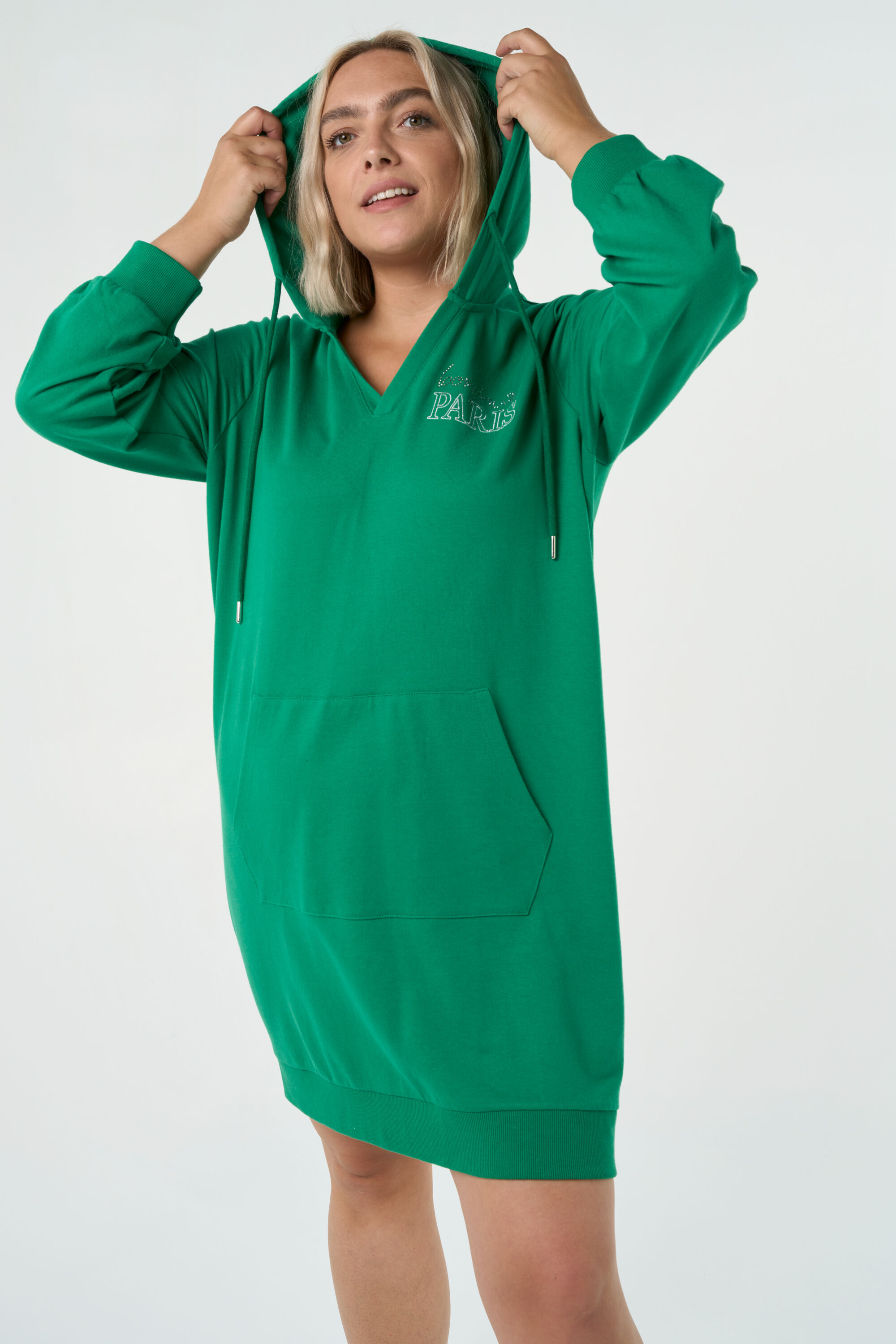 Vestido su&eacute;ter con dise&ntilde;o impreso image number 6