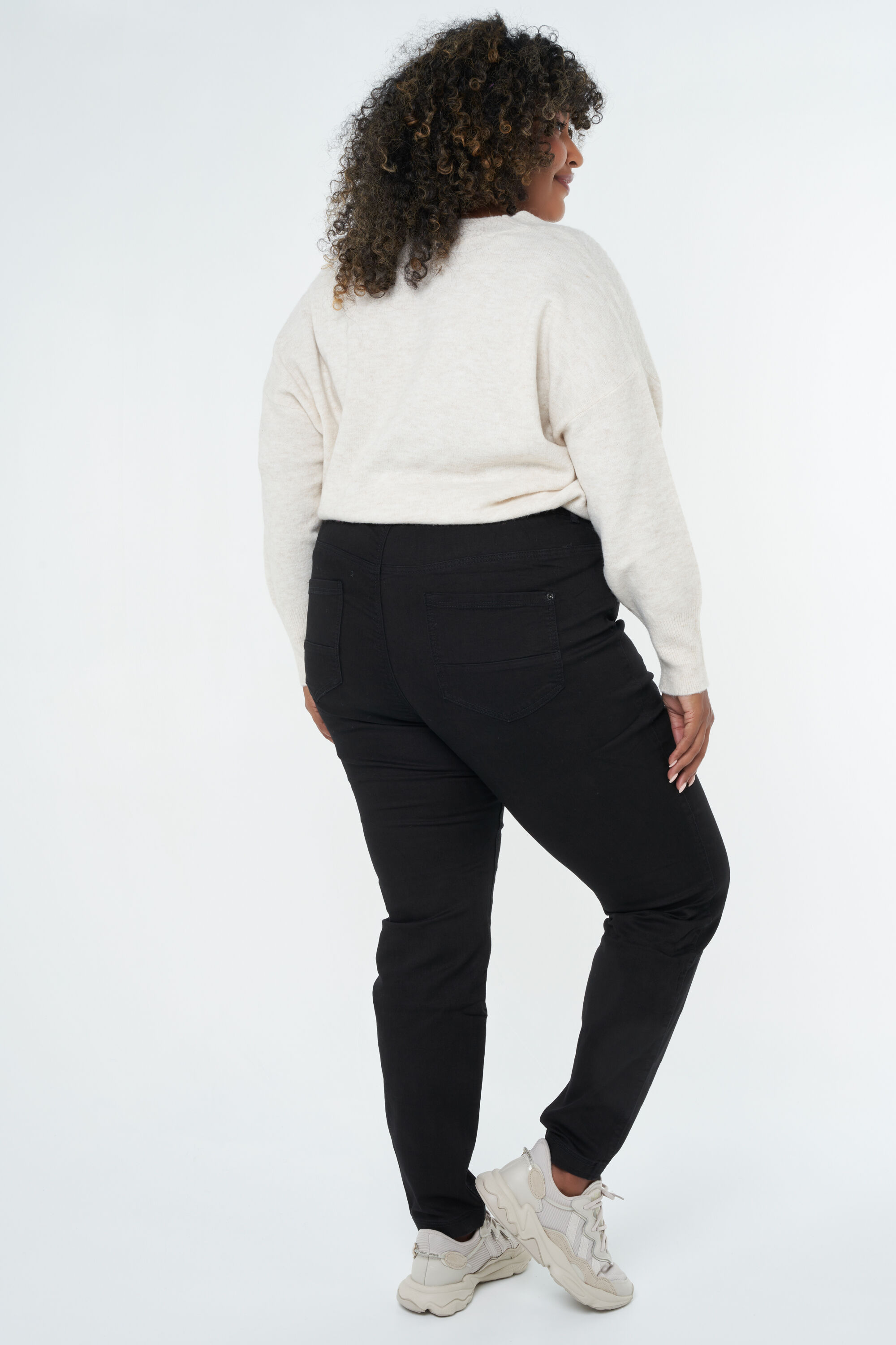 Tregging ajustado de corte 30 POPPY image number 3