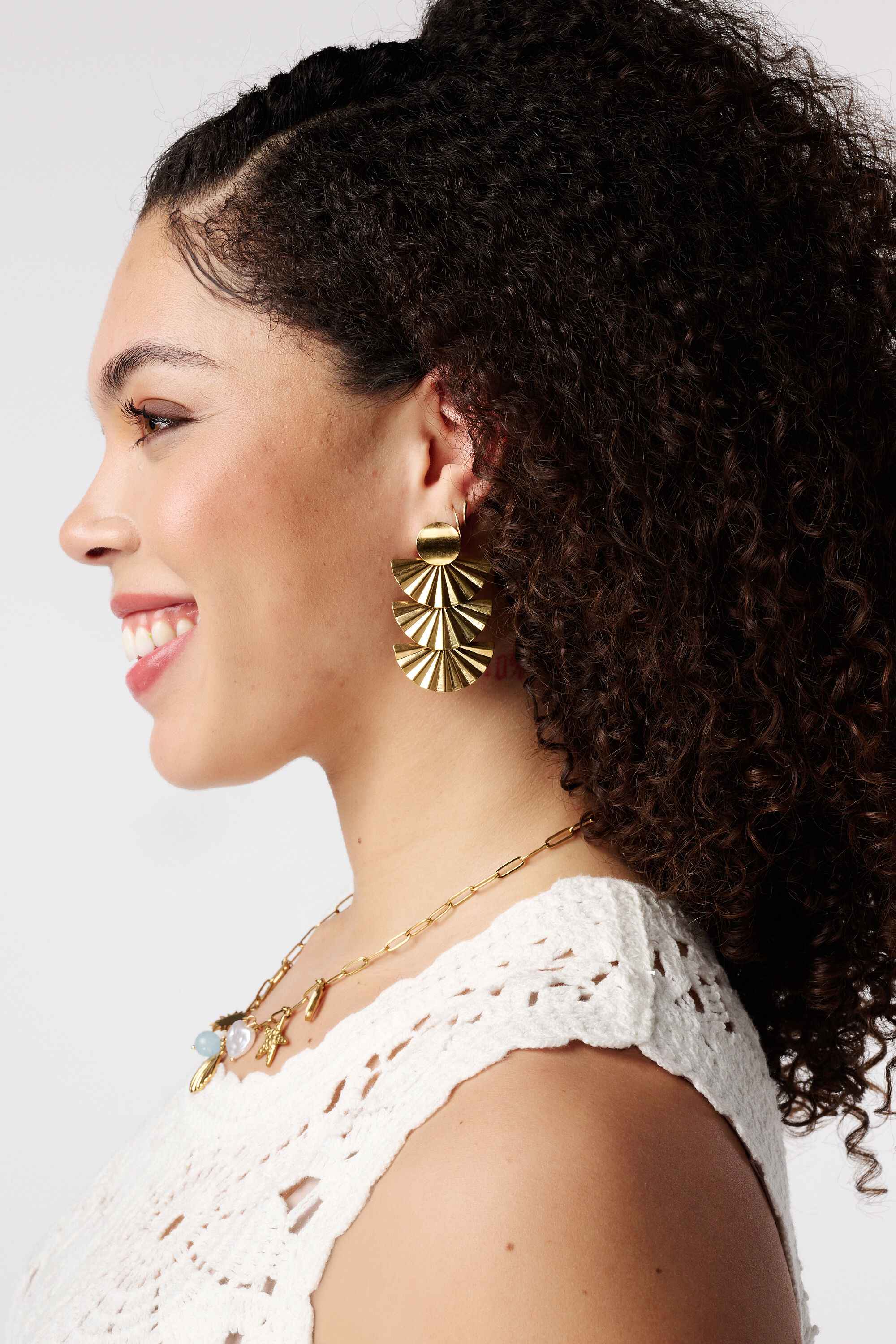 Pendientes de flor image number 0