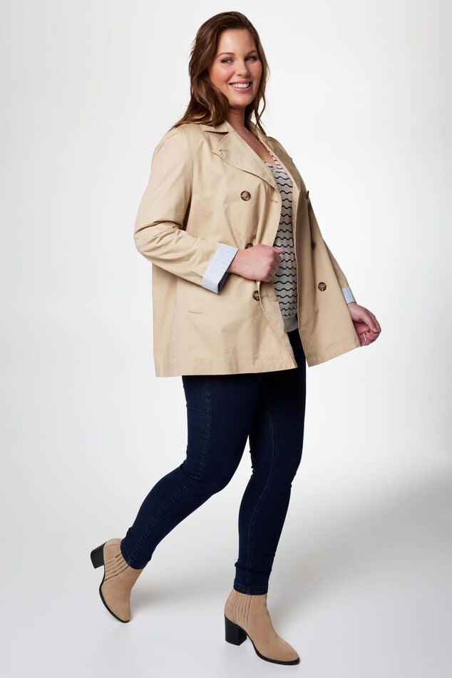 Gabardina de largo medio image number 0