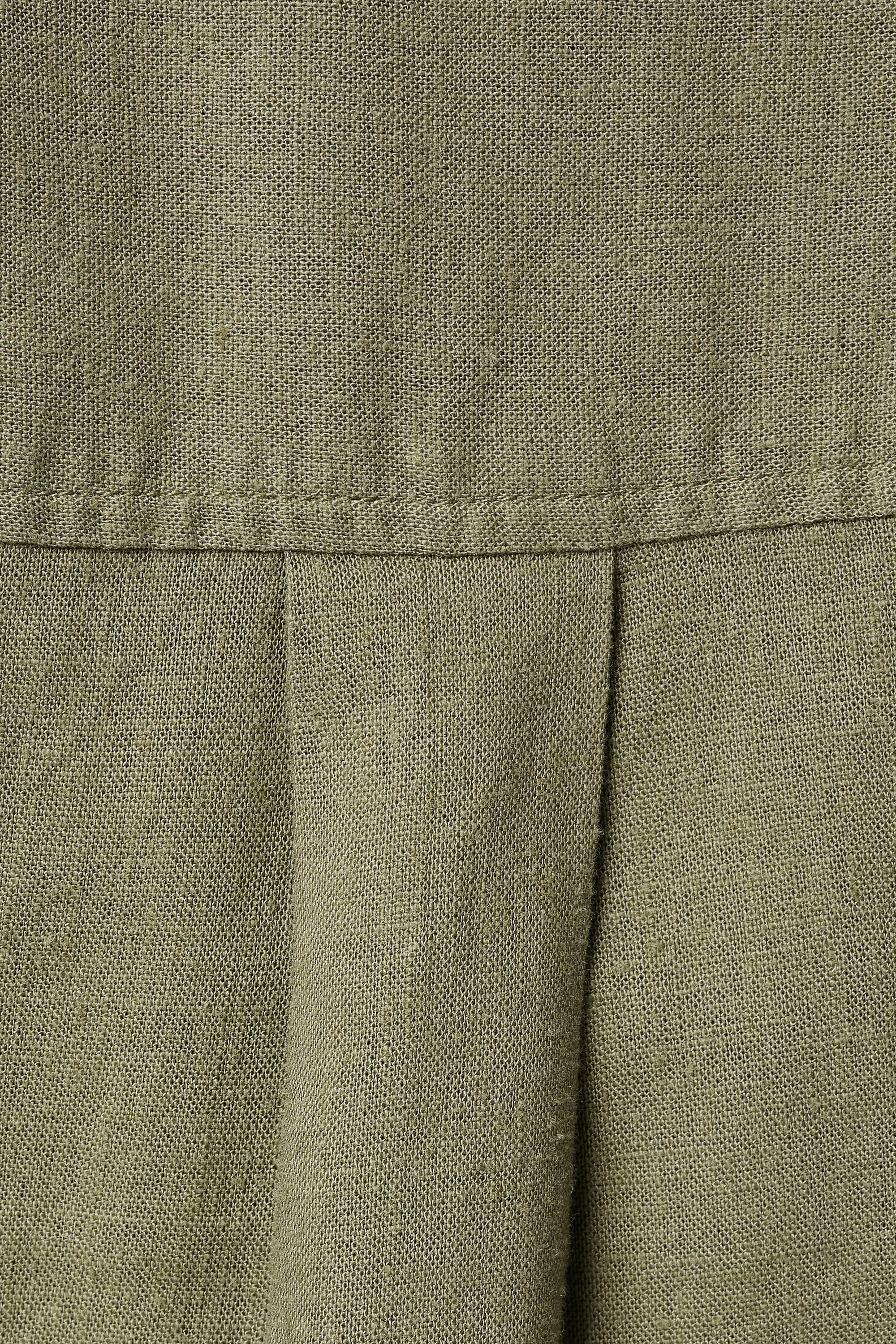 Blusa de lino con bolsillos image number 6