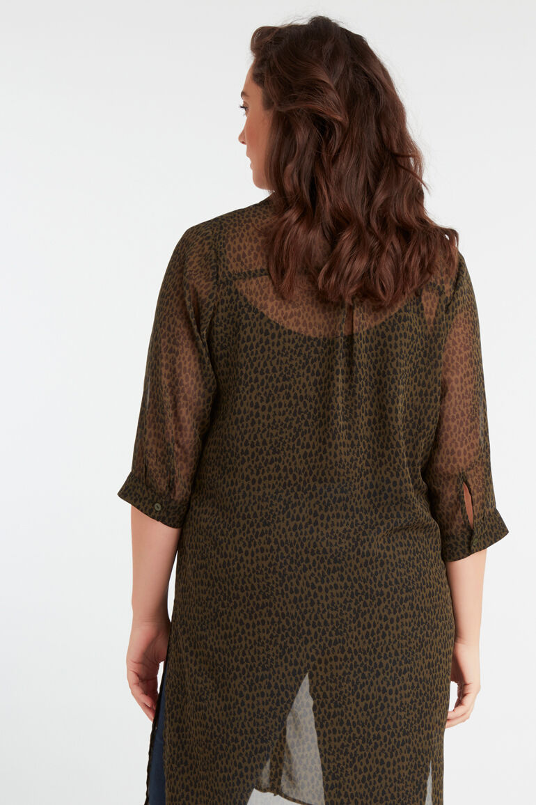 Blusa transparente image number 6