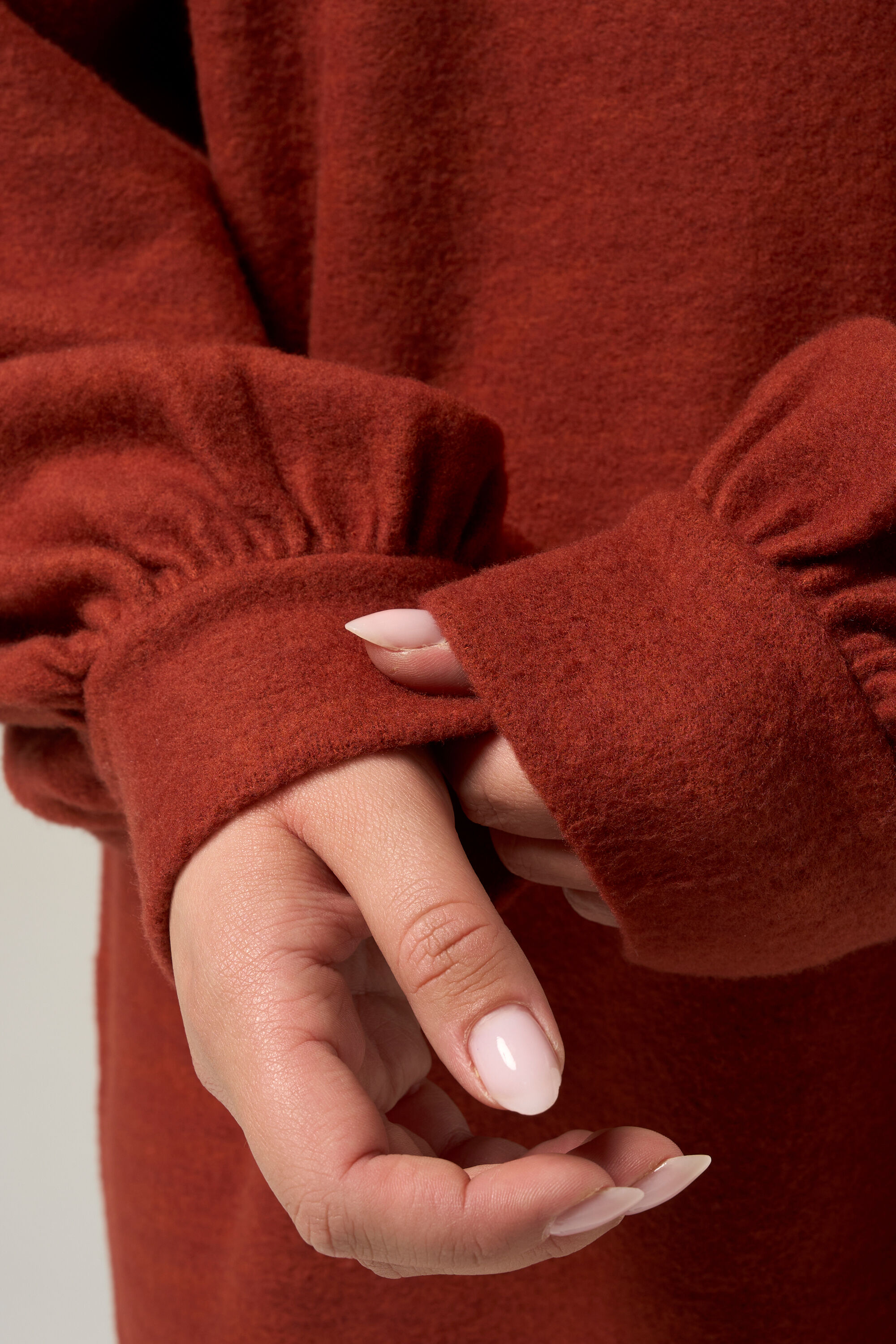 Jersey largo con mangas globo image number 4