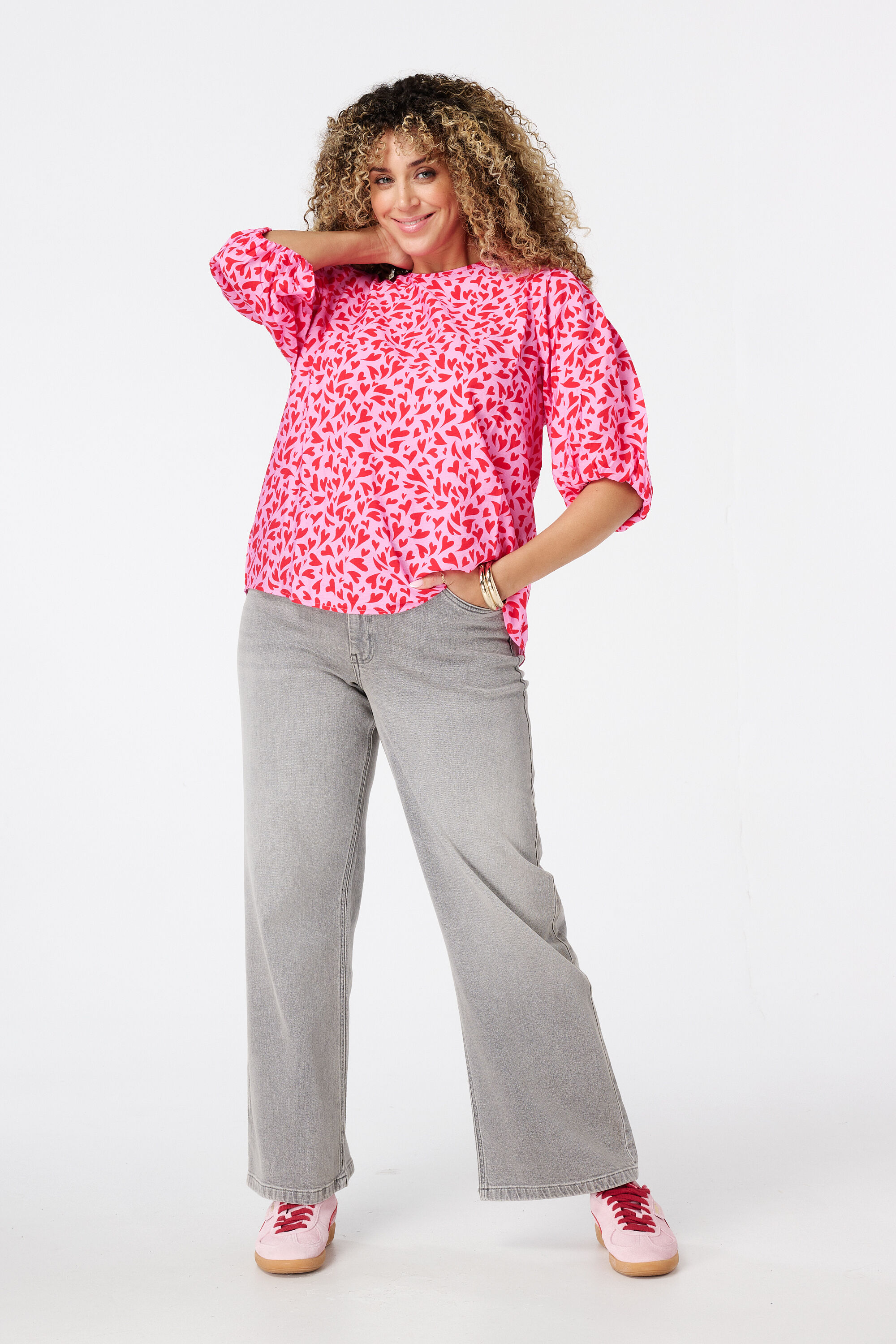 Blusa estampada image number 5