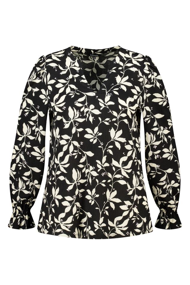 Top estampado y con textura image number 1