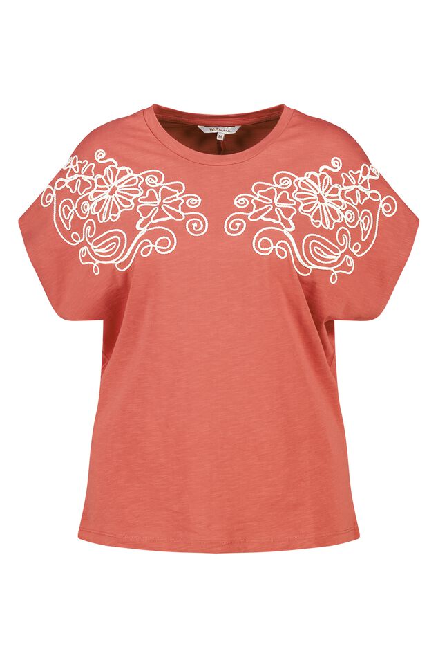 Camiseta con bordados image number 1