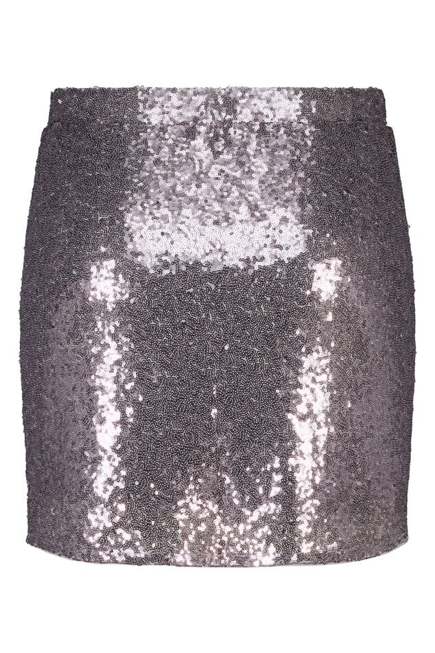 Falda de lentejuelas con efecto cruzado image number 2