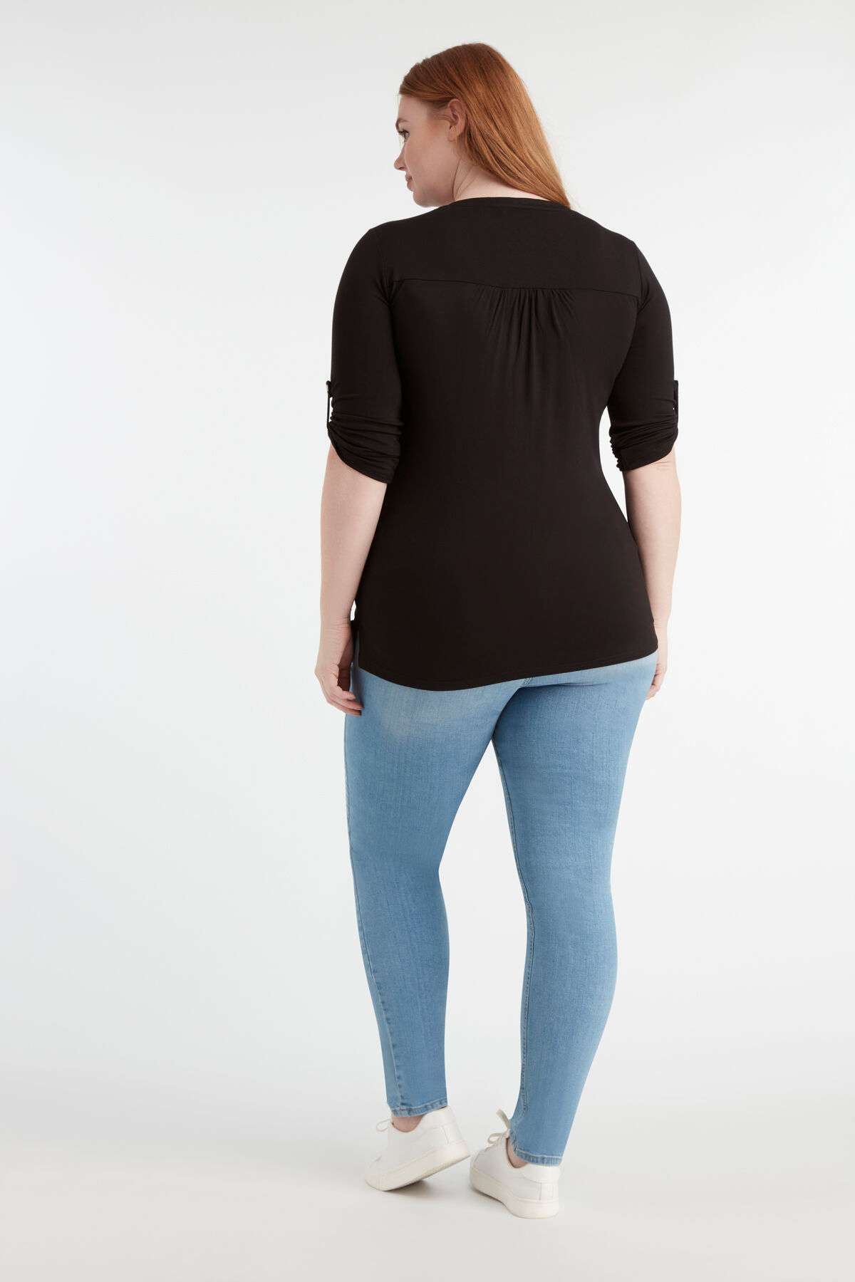 Top de color liso image number 4