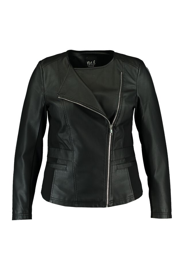 Chaqueta de cuero sintético image number 1