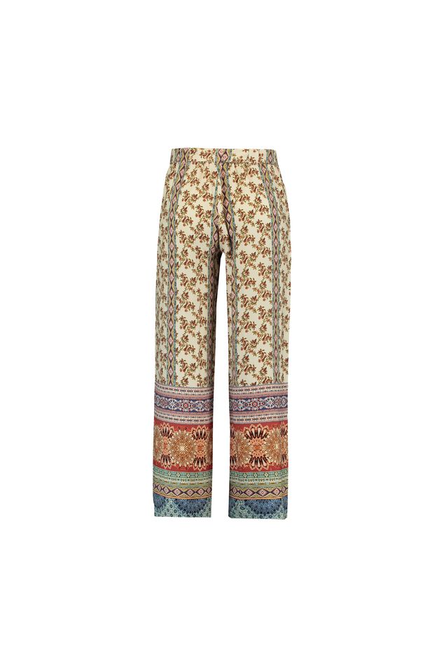 Pantalón estampado ancho image number 2