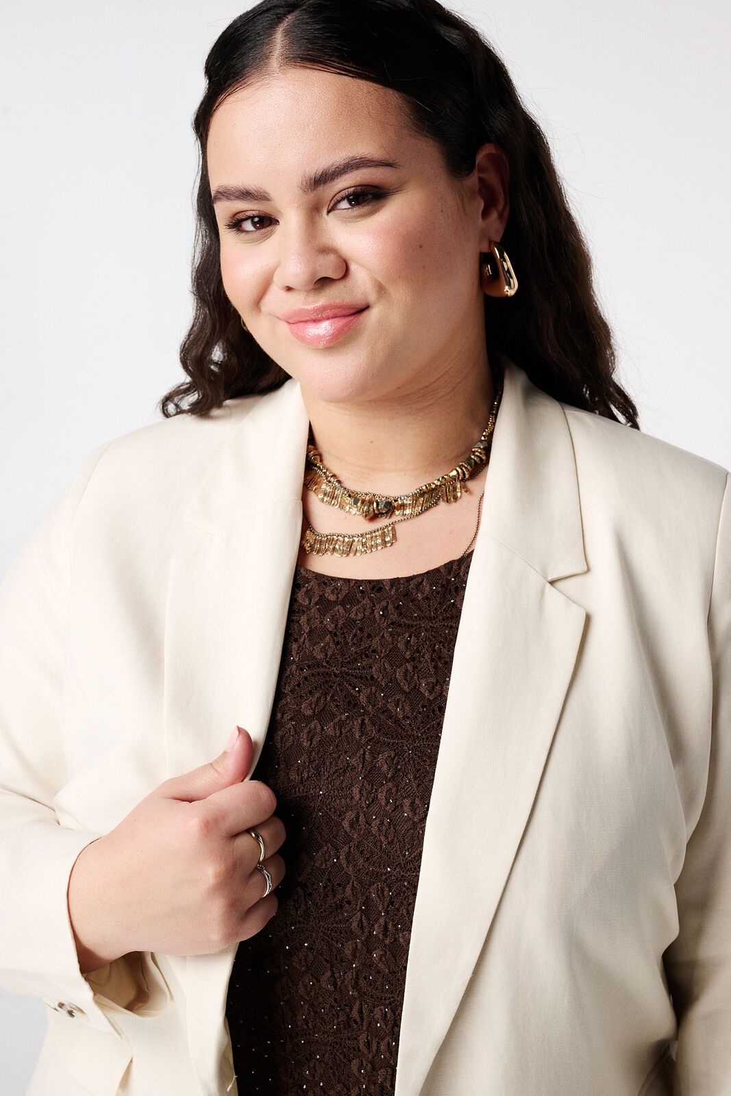 Blazer de lino image number 4