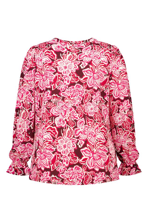 Top estampado y con textura image number 2