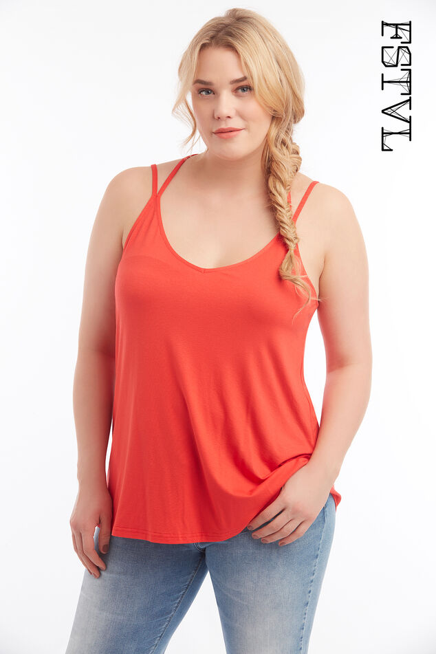 Camisola de tirantes finos image number 0