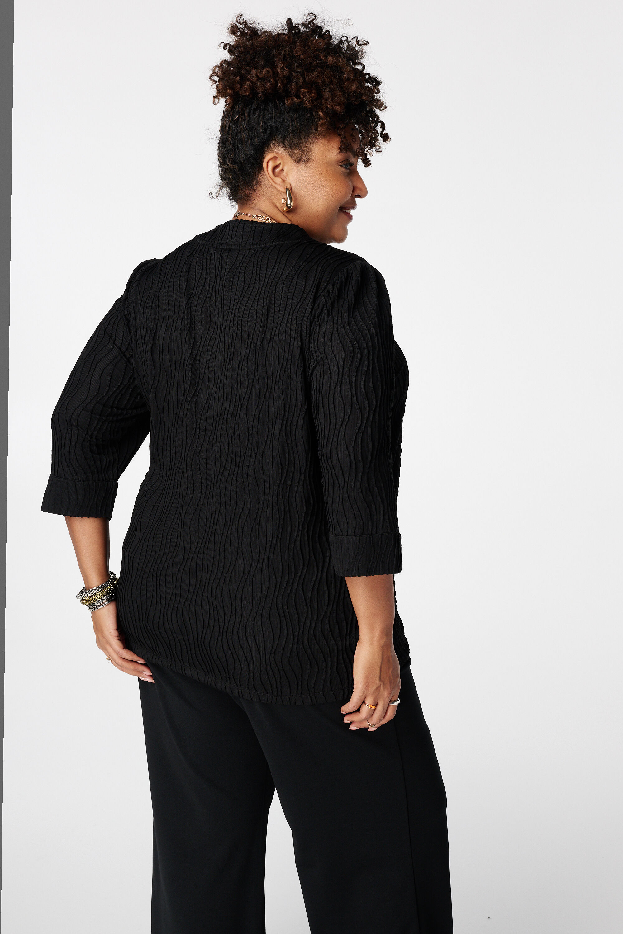 Top con estructura ondulada image number 3