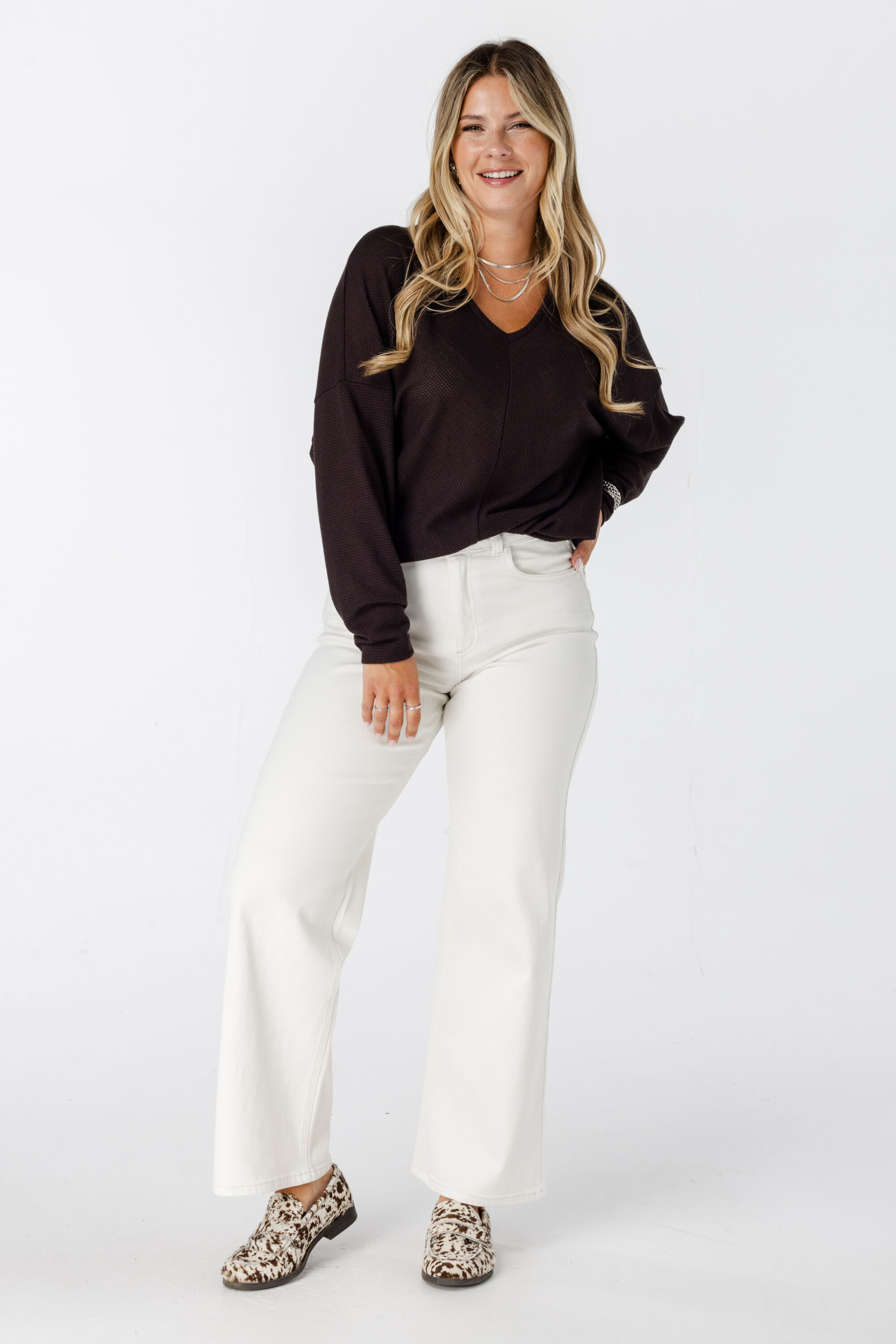 Jersey con mangas de mariposa image number 5