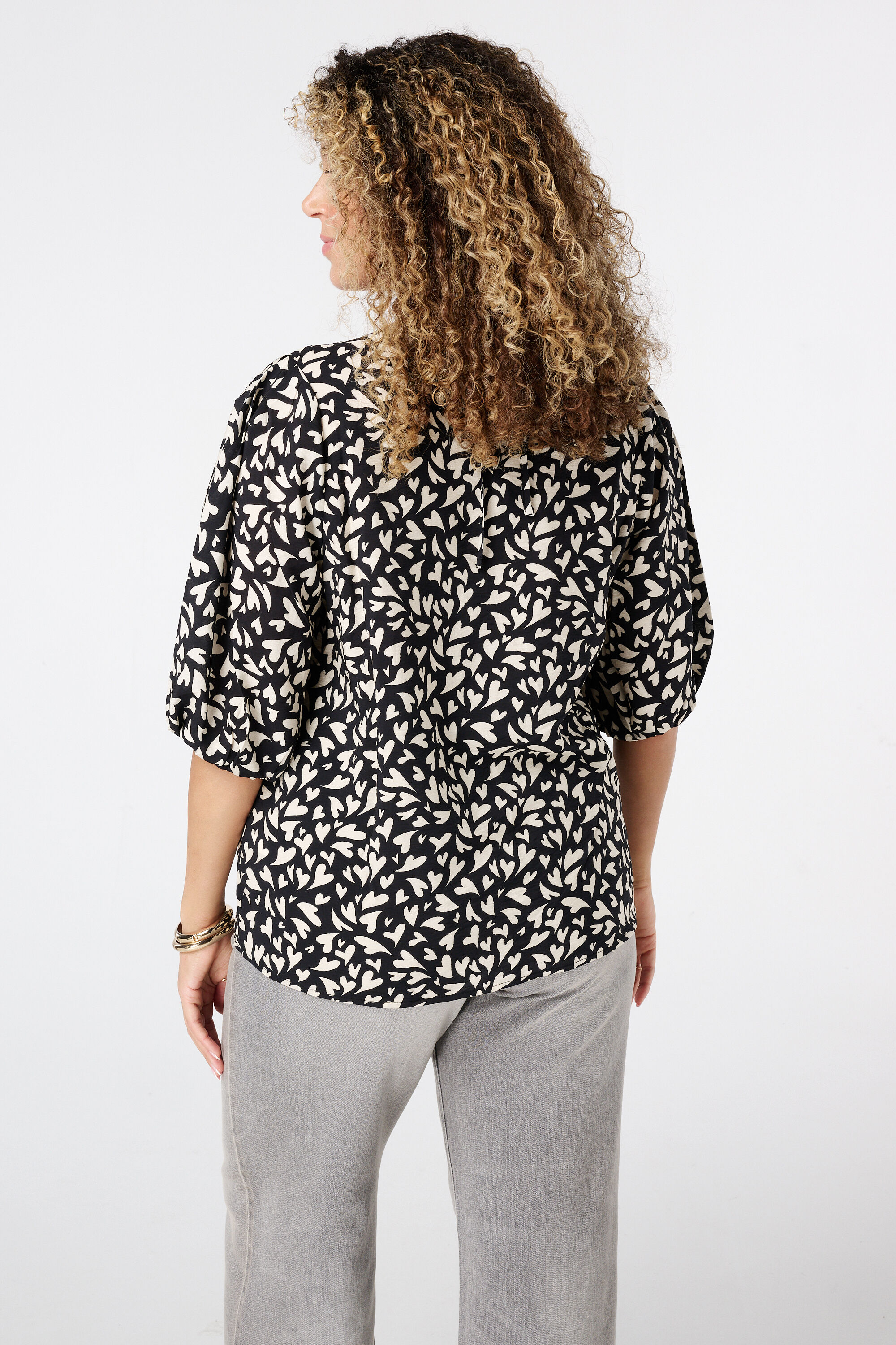 Blusa estampada image number 3