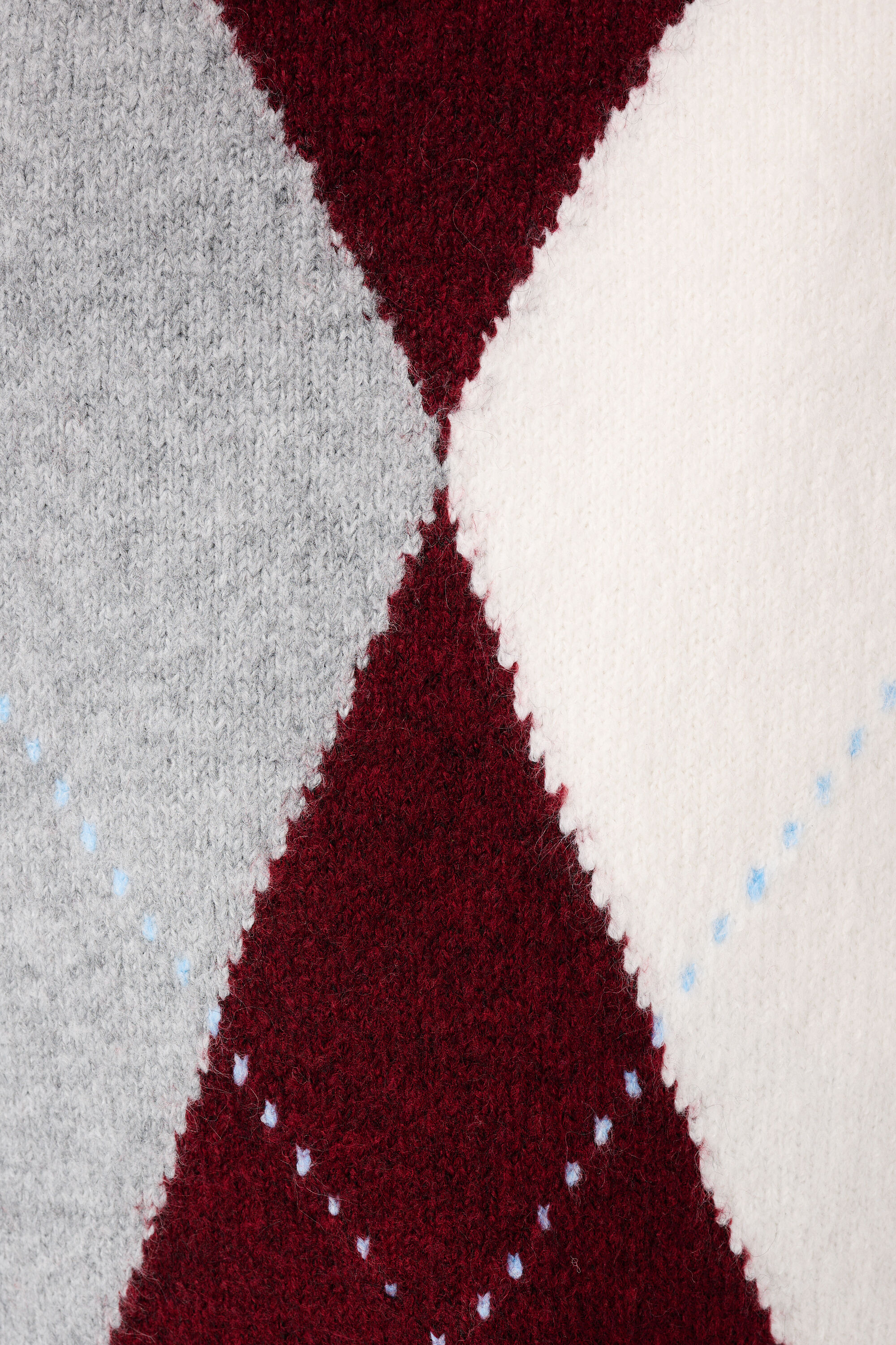 Jersey de punto con dise&ntilde;o de rombos image number 6