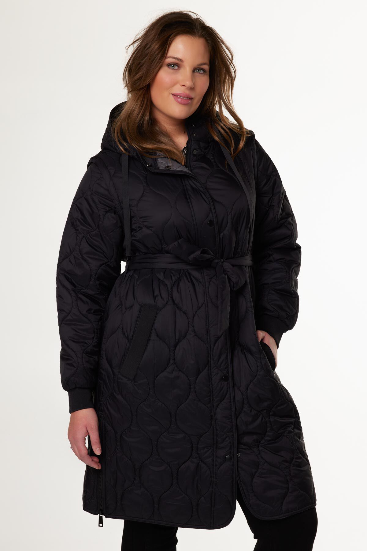 Chaqueta acolchada con mangas desmontables image number 5