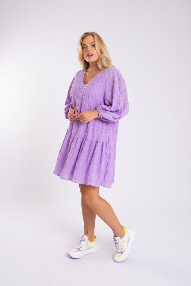 Vestido con corte en A  image number 6