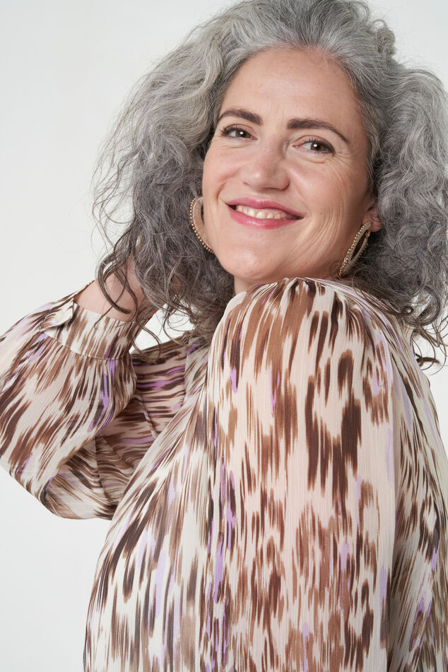Blusa de gasa image number 7