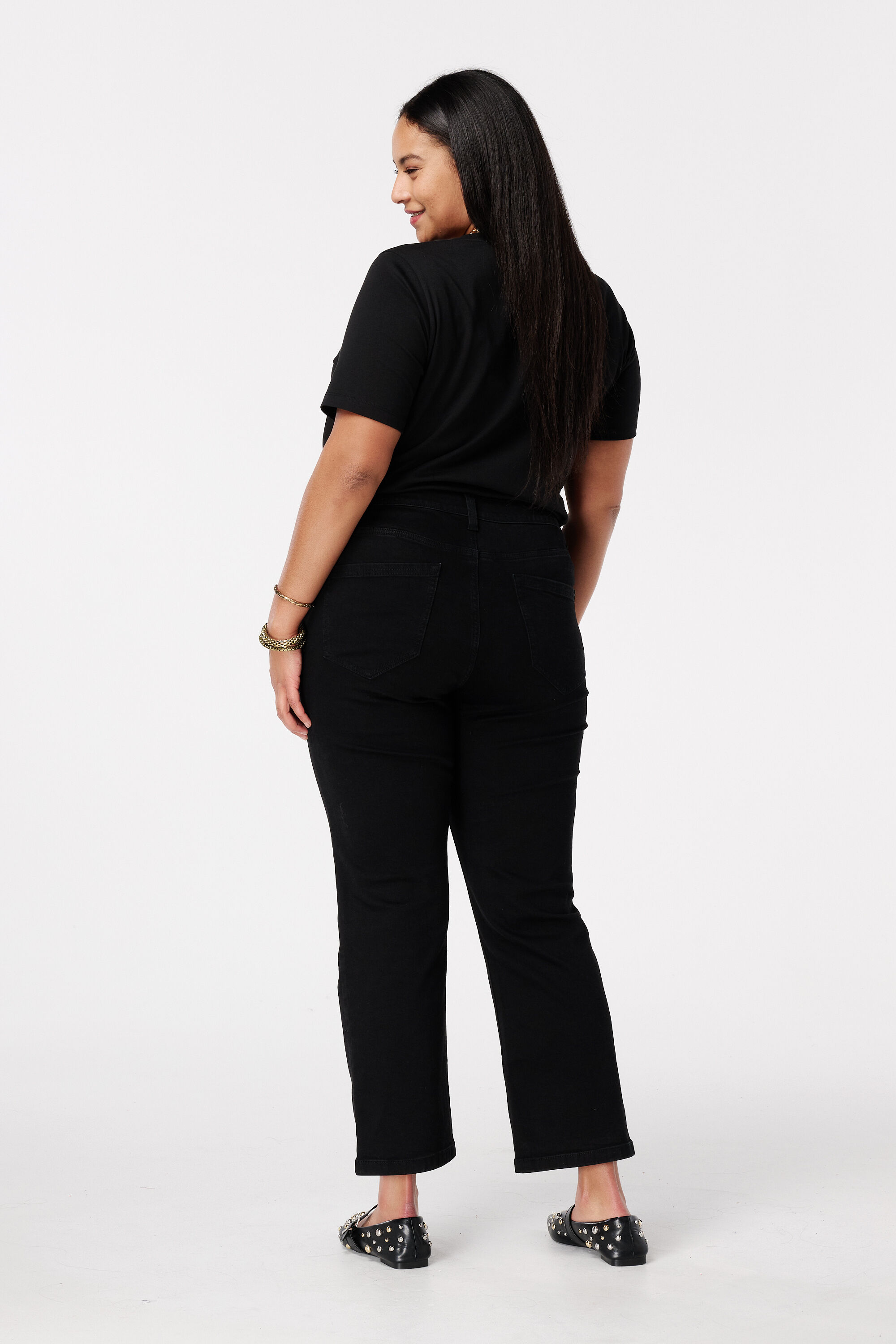 Vaqueros straight leg LILY largo 30 image number 3