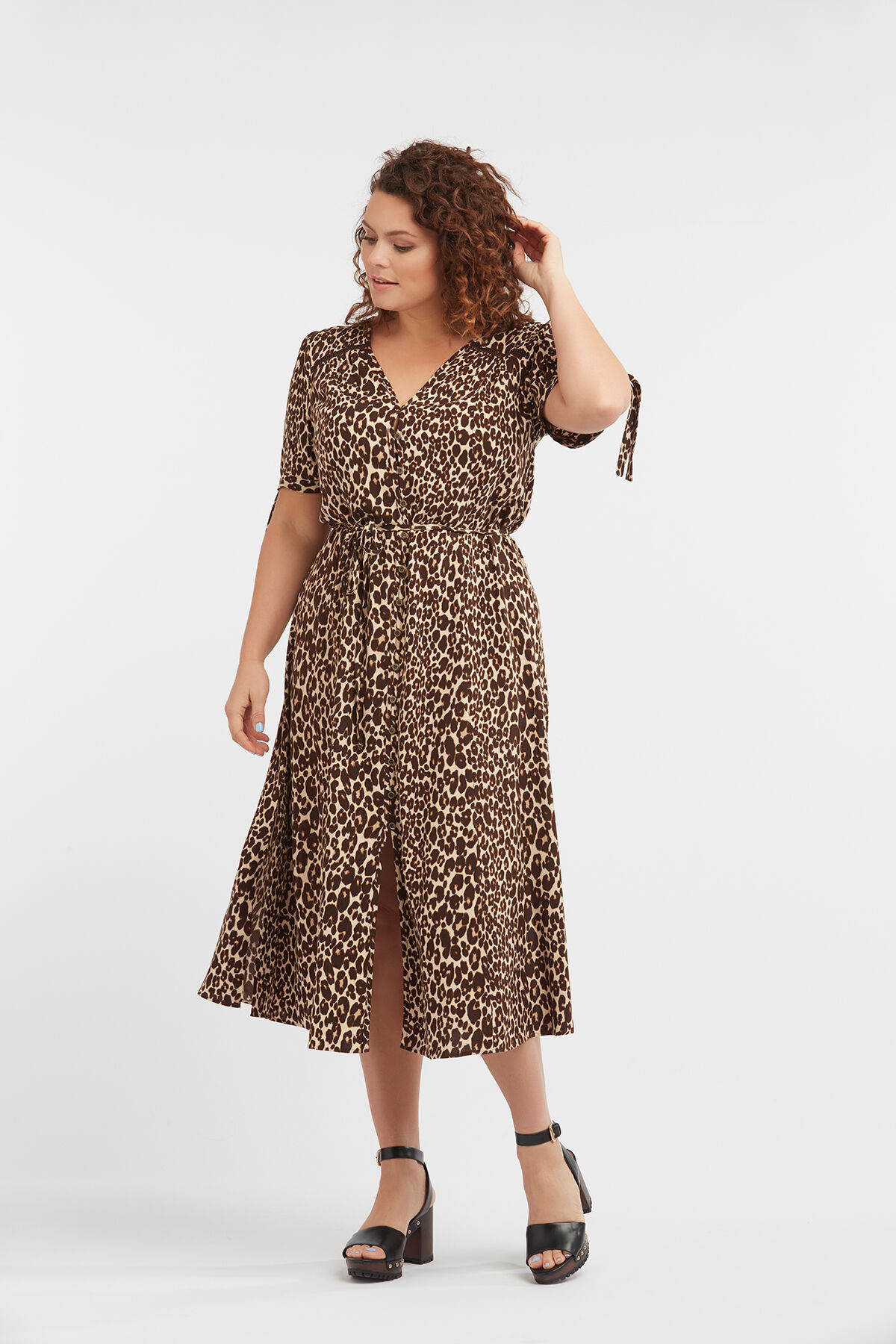 Vestido de animal print image number 7