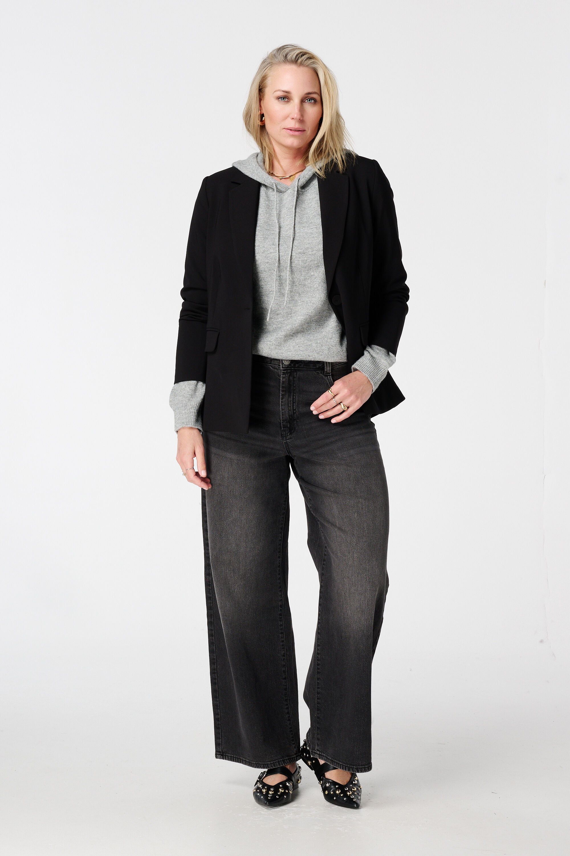 Sudadera con capucha de punto image number 5