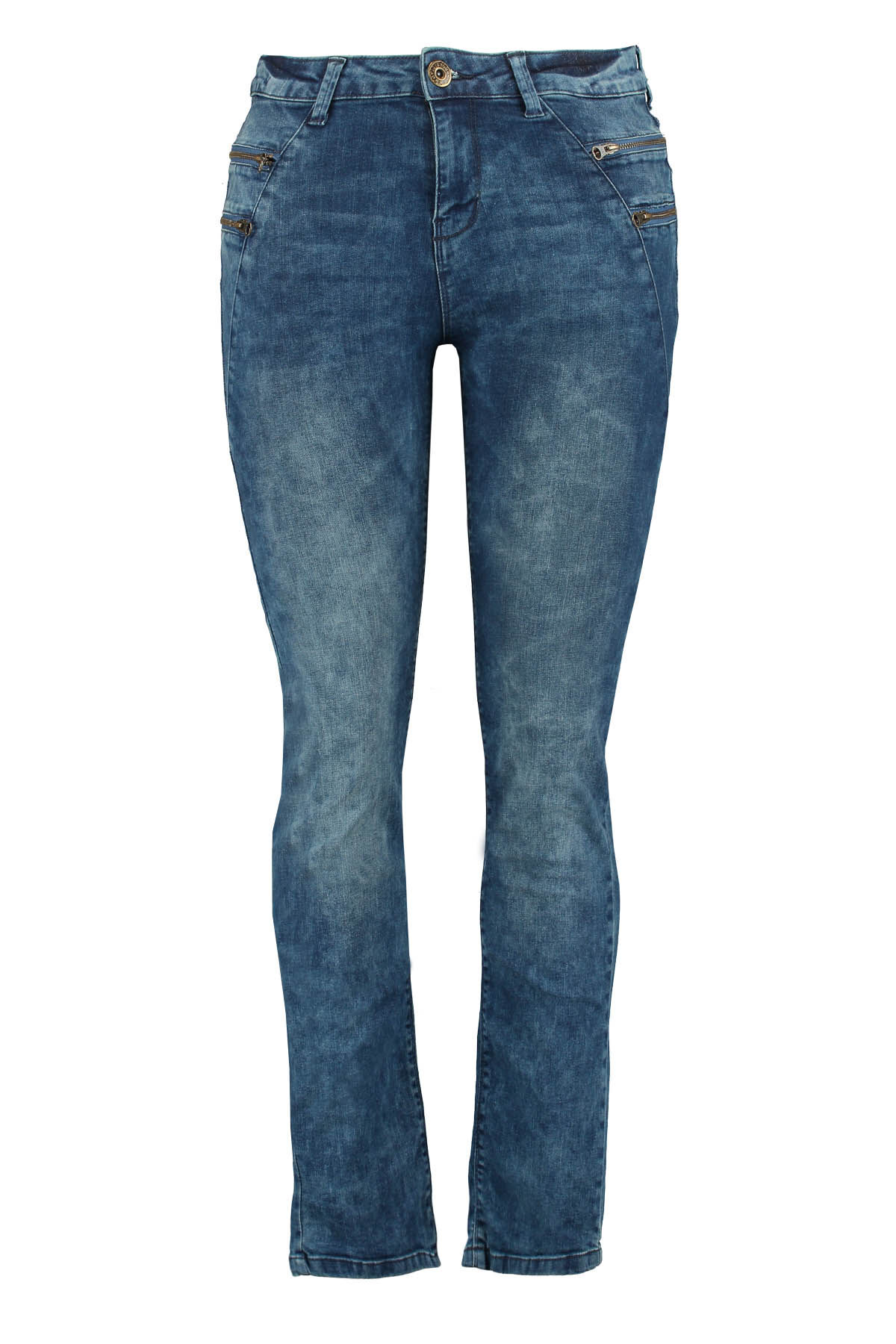 Vaqueros con remate de purpurina image number 1