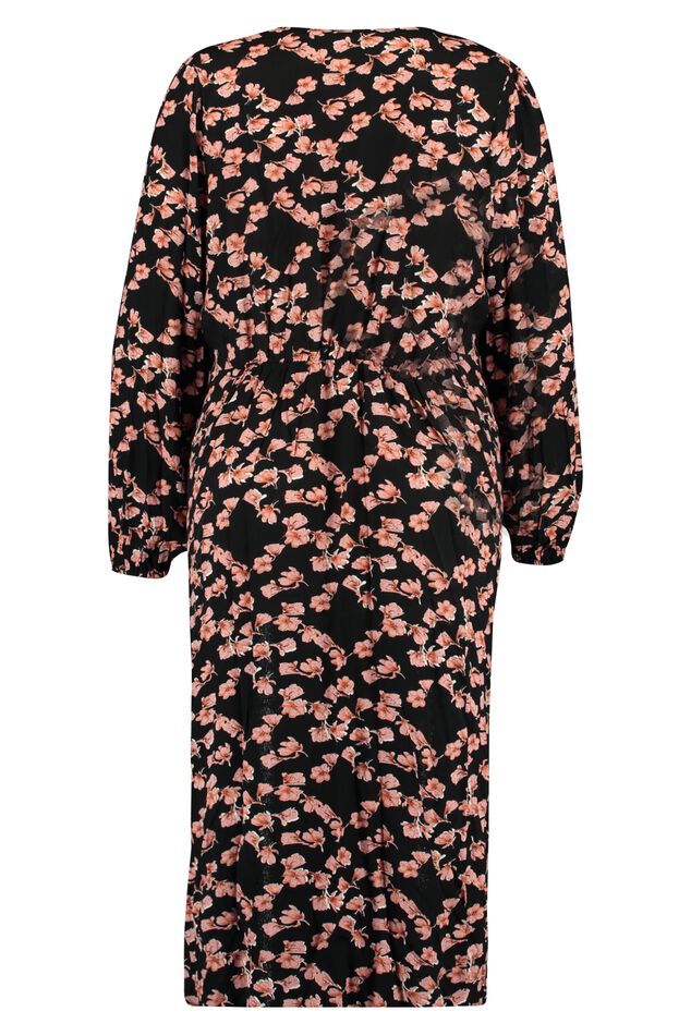 Vestido midi con estampado  image number 3