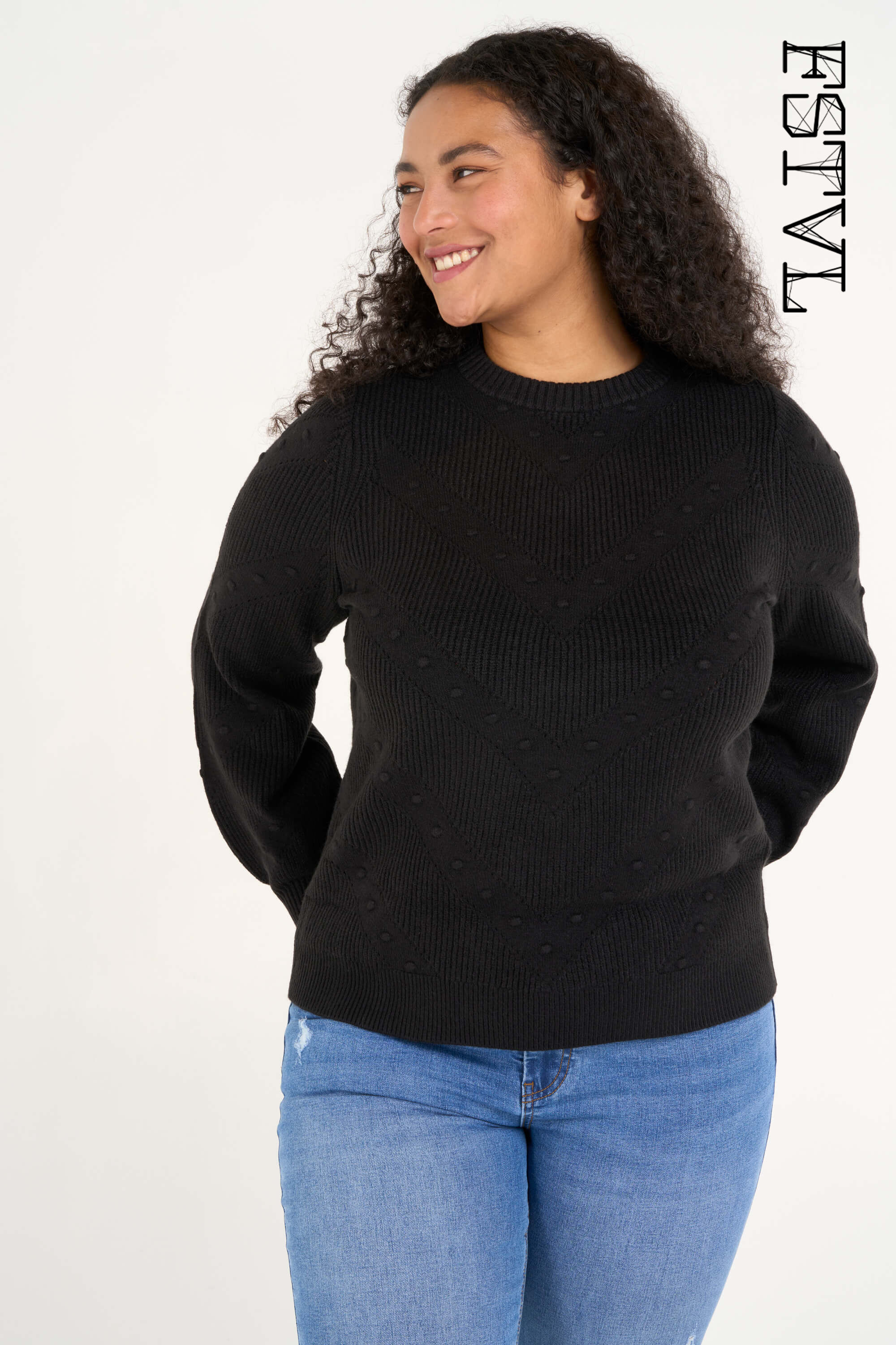 Su&eacute;ter de punto grueso image number 0