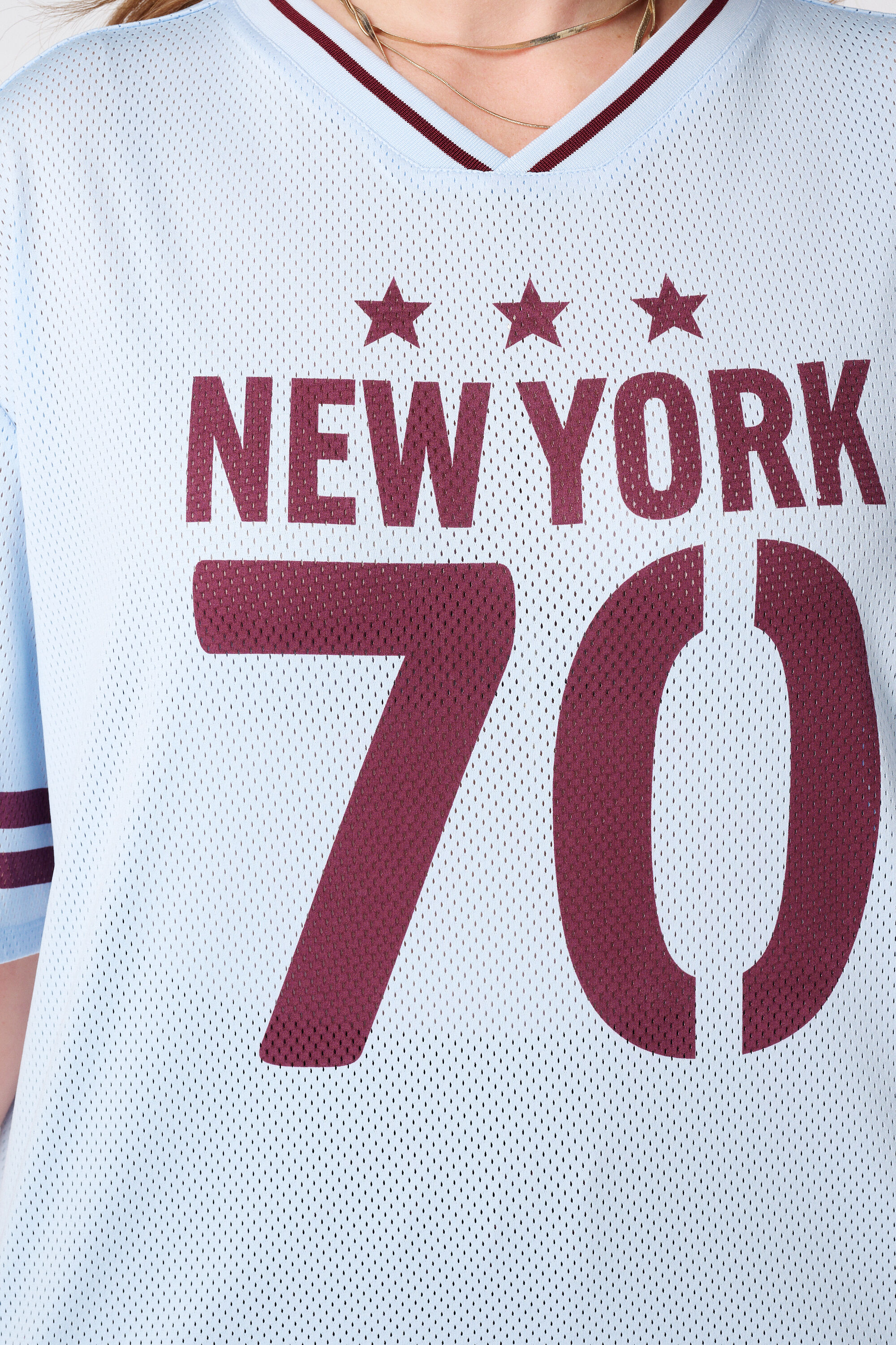 Jersey oversize con estampado deportivo image number 6