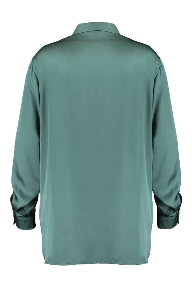 Blusa de satén  image number 2