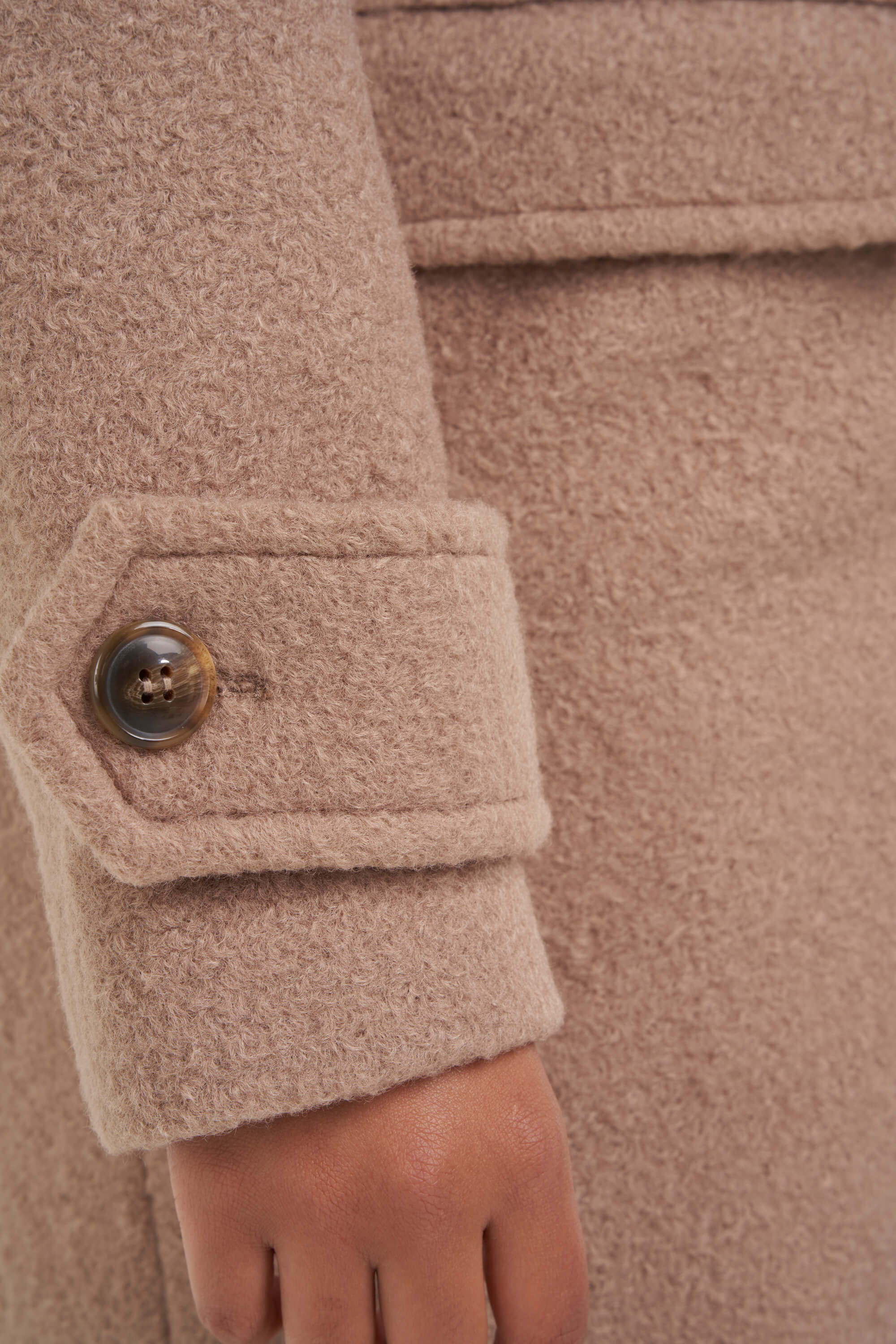 Abrigo de vestir oversized image number 6