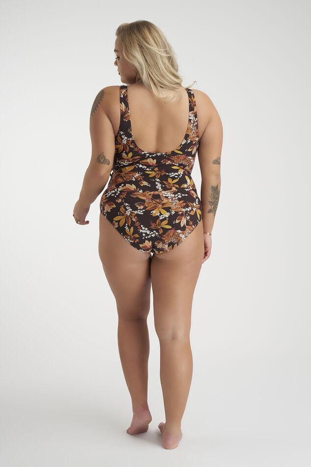 Traje de baño con estampado image number 4