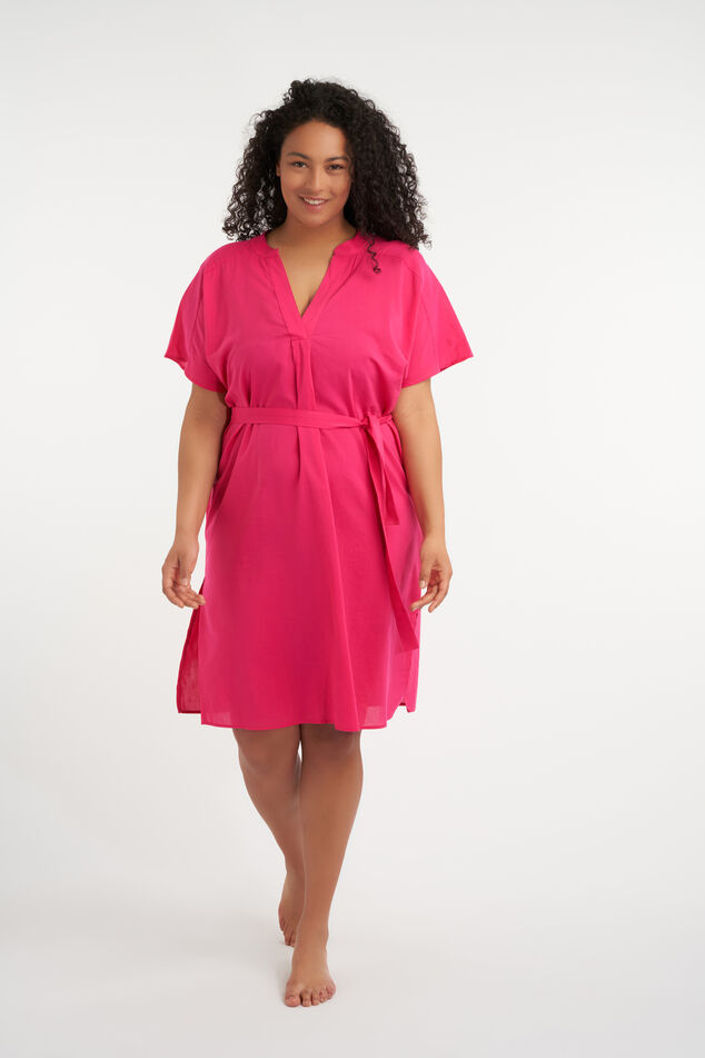 Blusa larga acampanada  image number 5