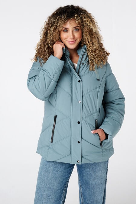 Chaqueta acolchada con capucha Chaqueta acolchada con capucha