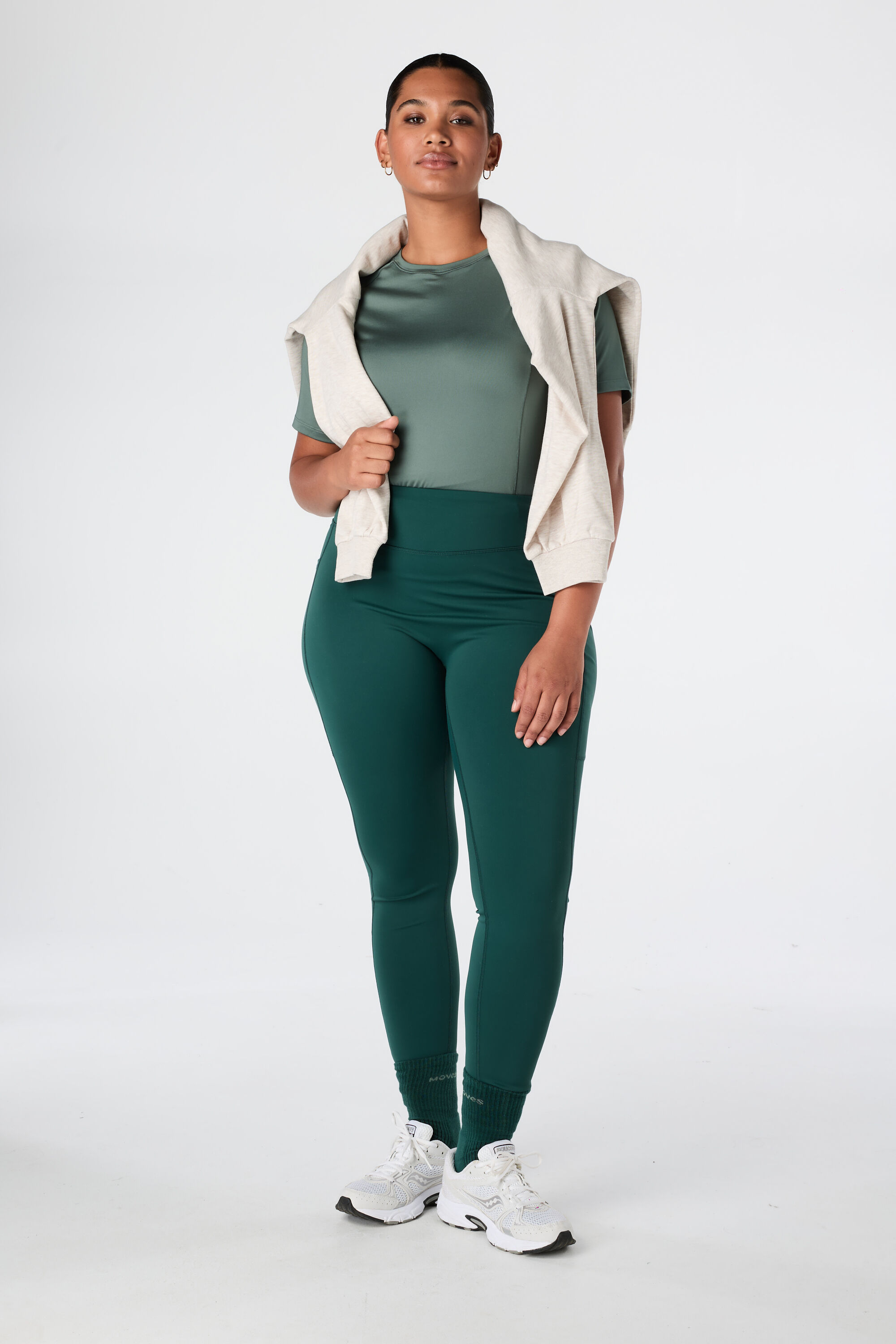 Leggings deportivos con bolsillos laterales