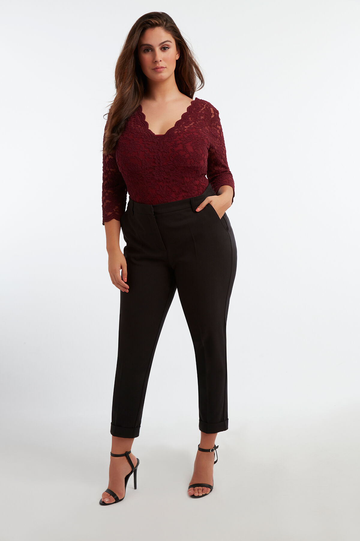 Top de encaje image number 3