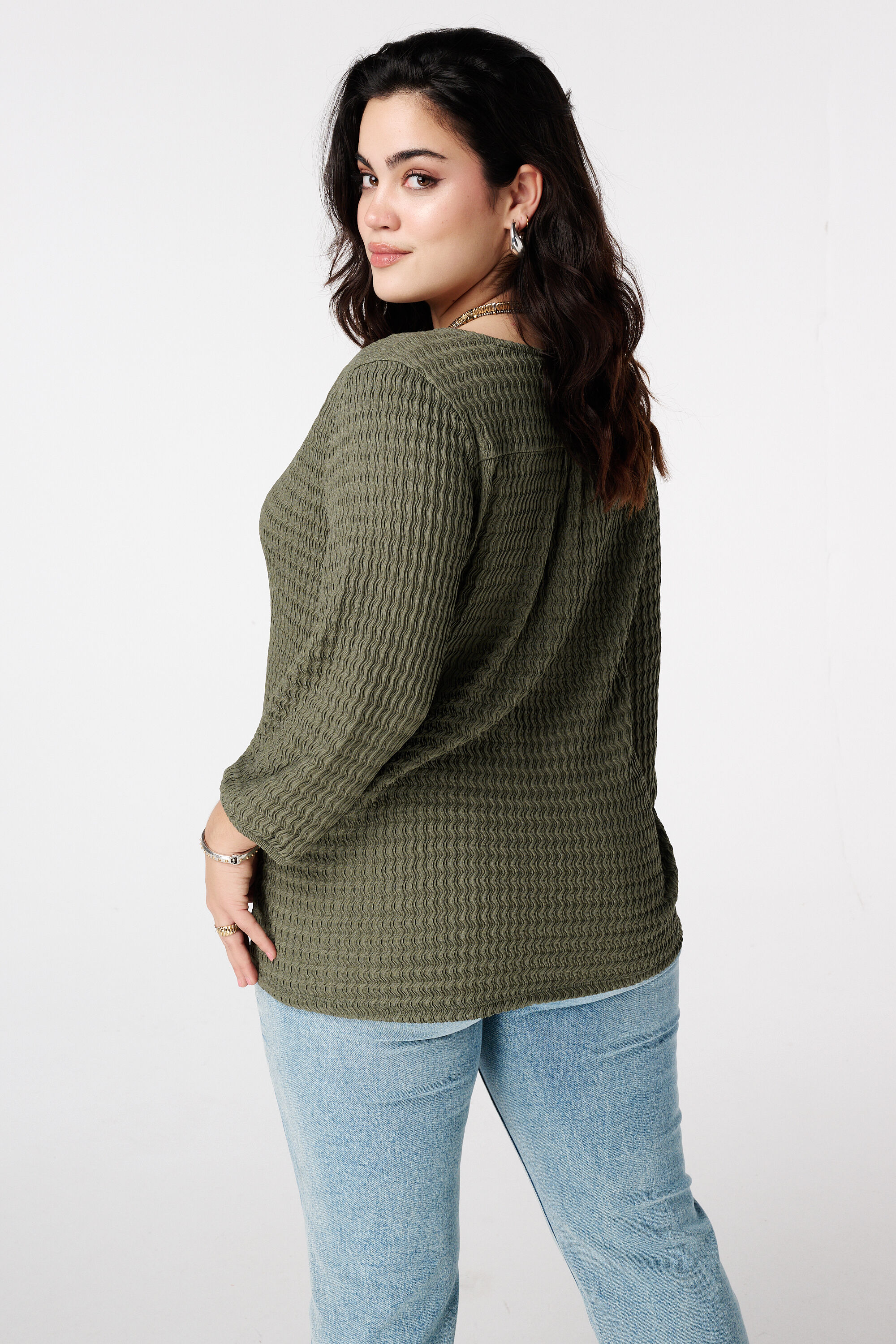 Top de punto con estructura image number 3