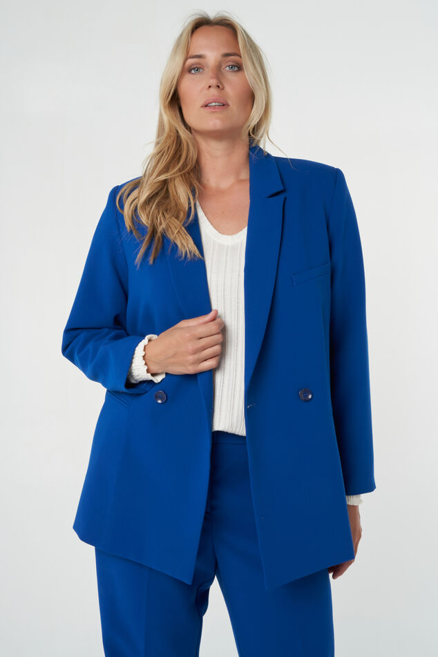 Blazer con cierre con botones image number 0