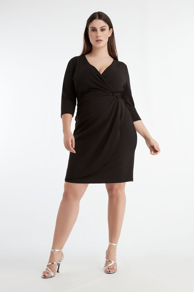 Vestido cruzado image number 0