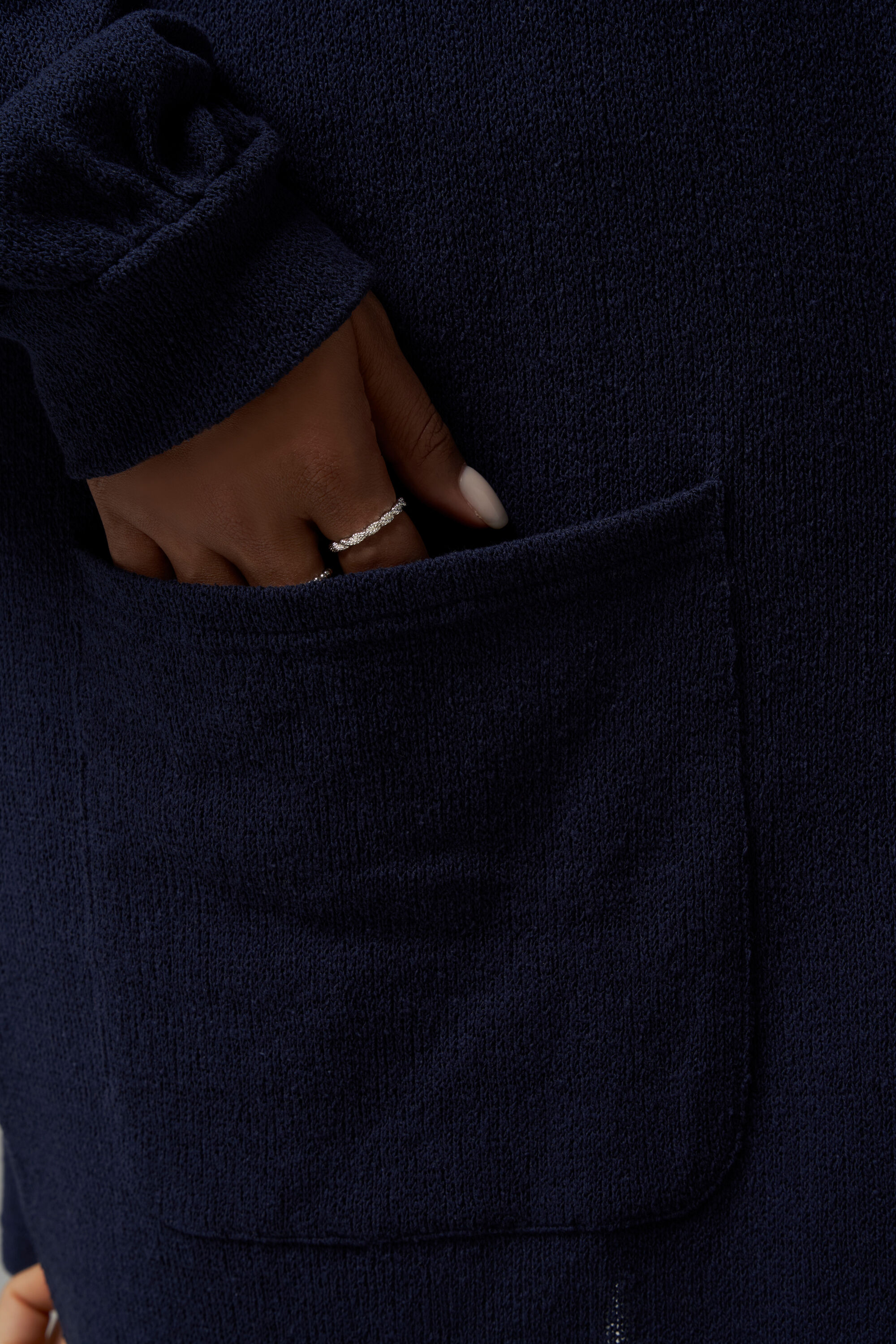 C&aacute;rdigan de corte holgado image number 4